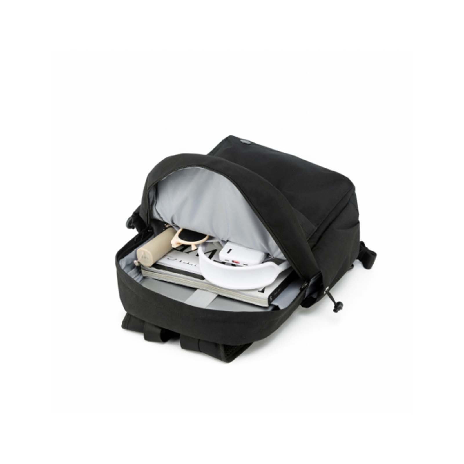 Tosca-Anti-Theft-25-Laptop-Backpack-Black-Open