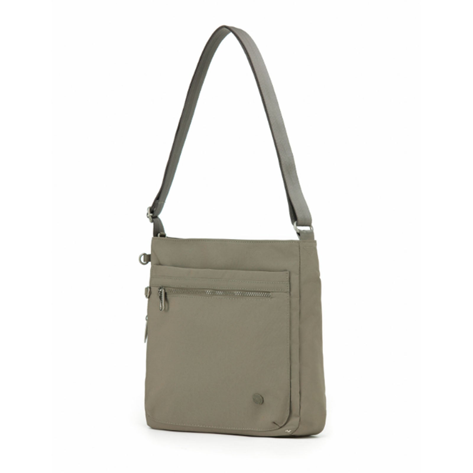 Tosca-Anti-Theft-25-Shoulder-Bag-Large-Taupe-Front