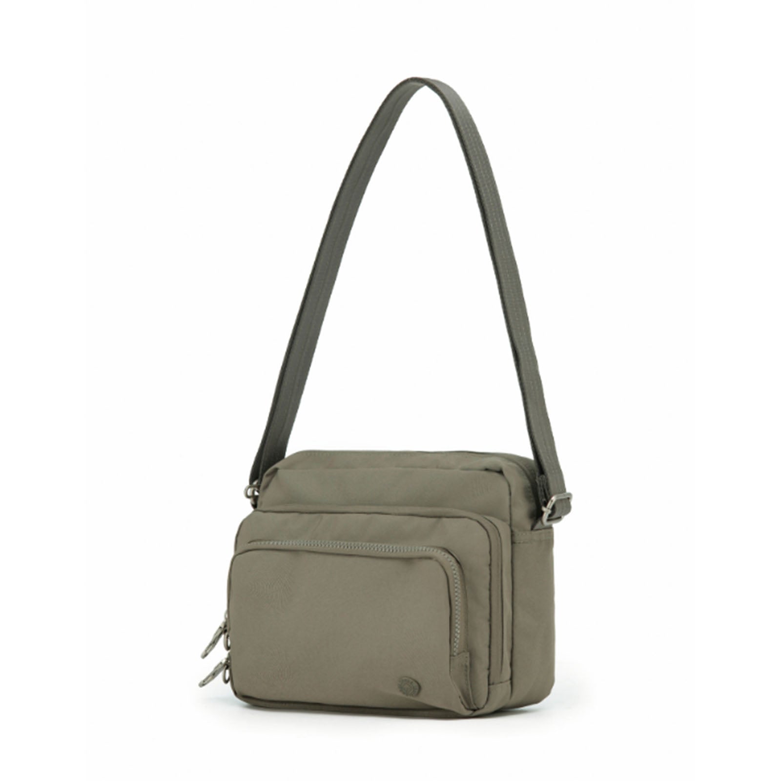 Tosca-Anti-Theft-25-Shoulder-Bag-Layered-Medium-Taupe-Front