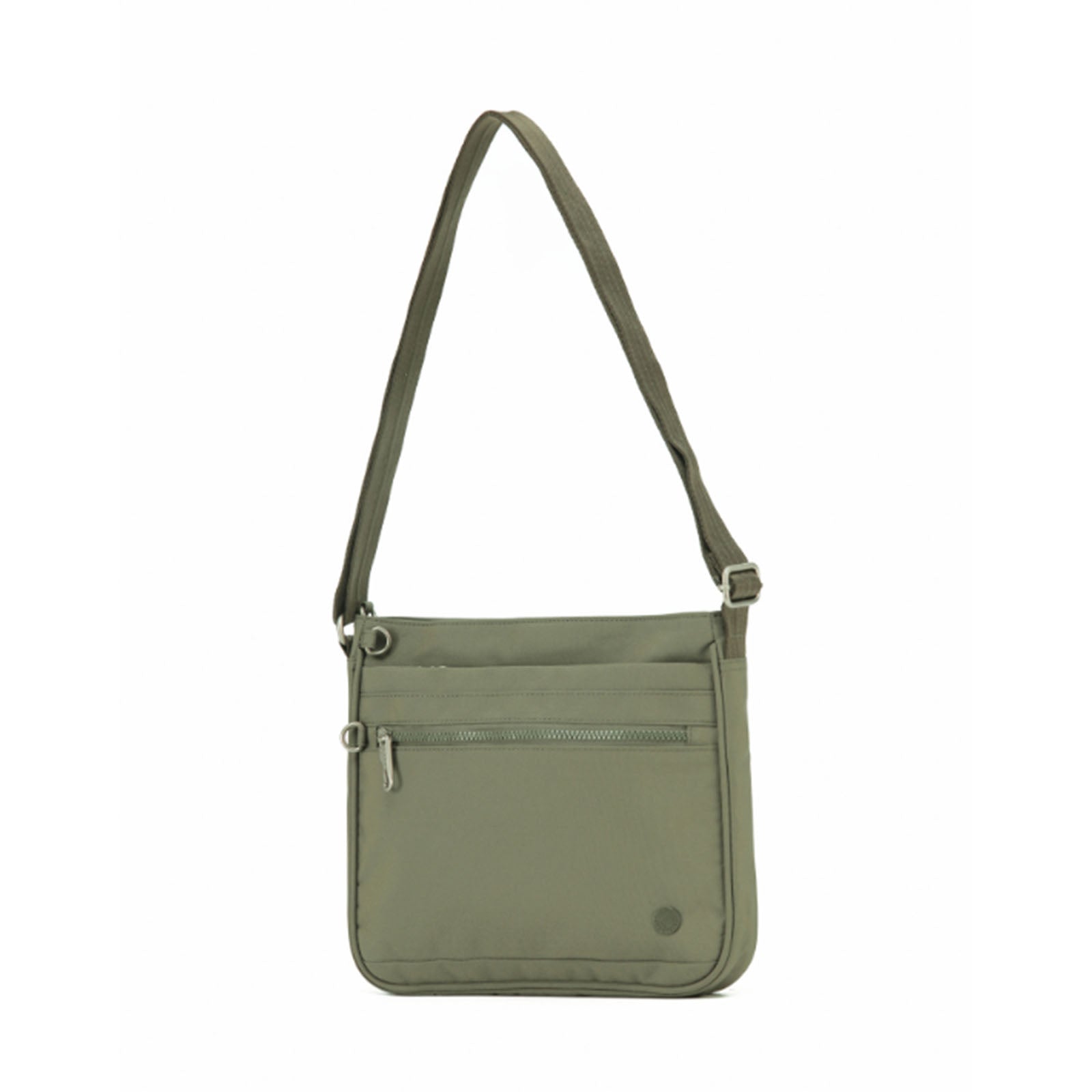 Tosca-Anti-Theft-25-Shoulder-Bag-Medium-Khaki-Front