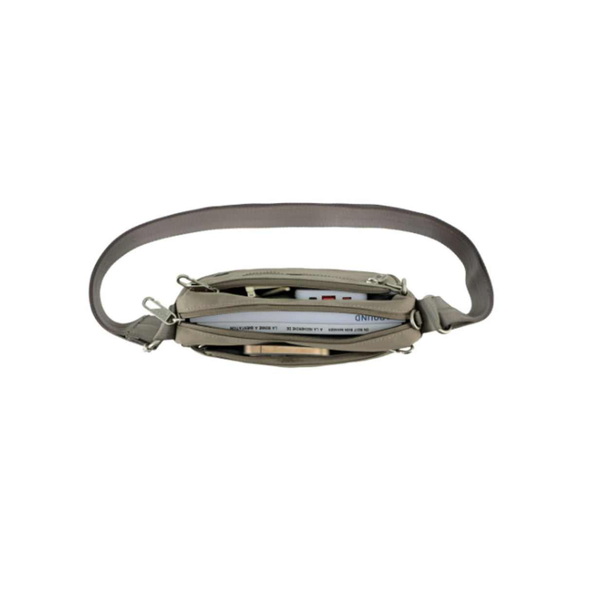 Tosca-Anti-Theft-25-Shoulder-Bag-Small-Taupe-Top