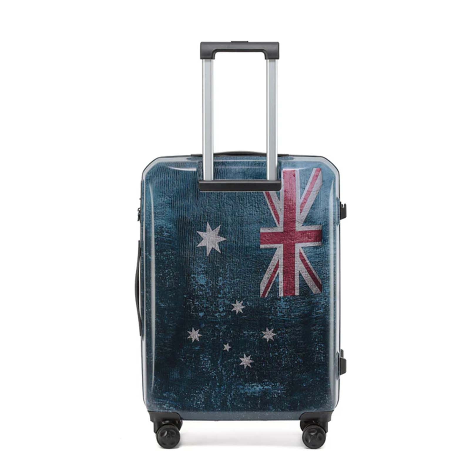 Tosca-Aus-Flag-4-Wheel-66cm-Medium-Suitcase-Back