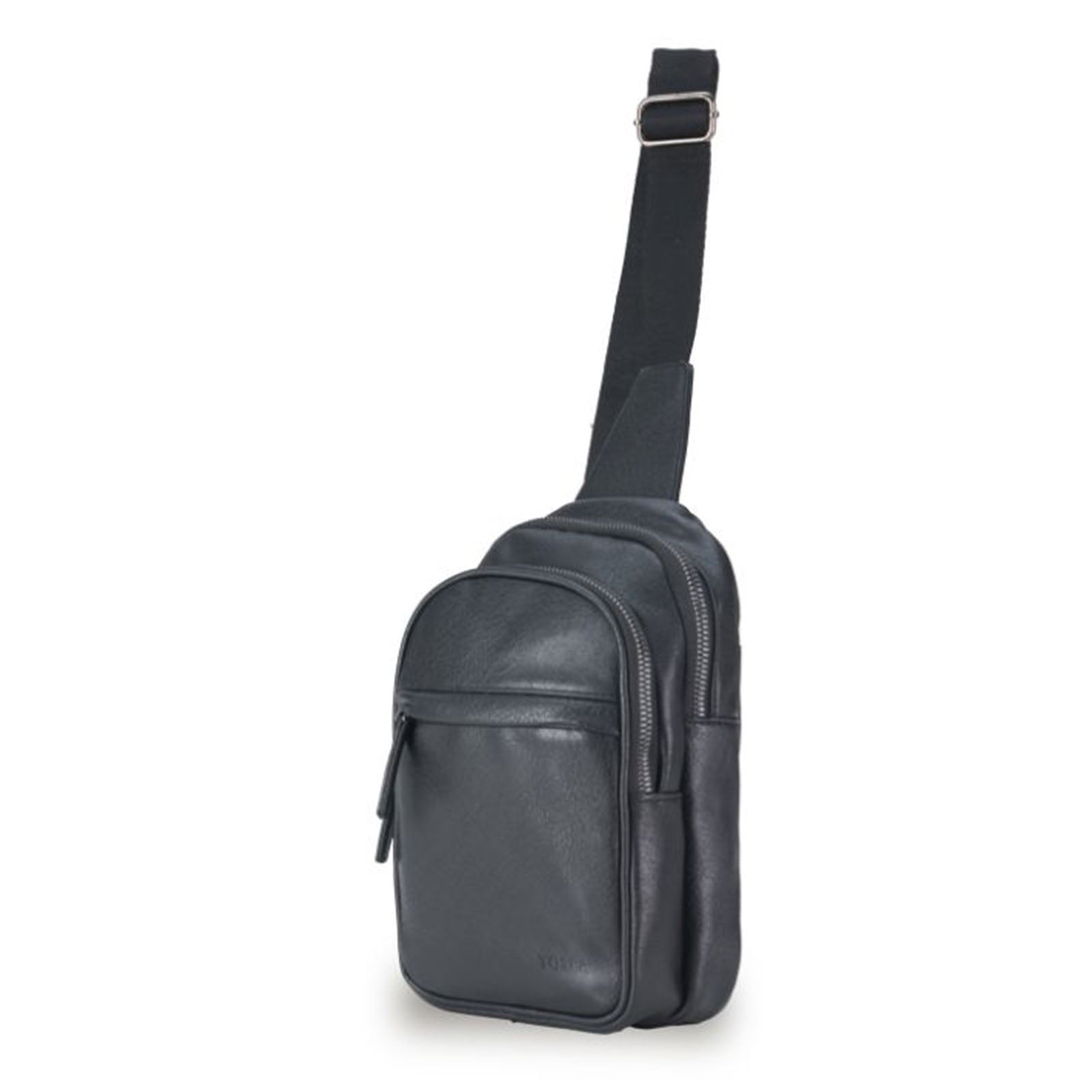 Tosca-Classic-Sling-Pack-Black-Front