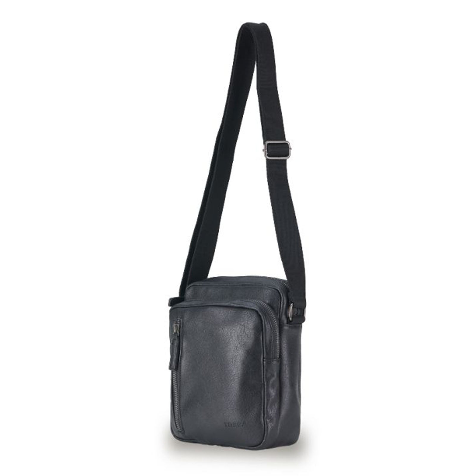 Tosca-Classic-Small-Shoulder-Bag-Black-Front