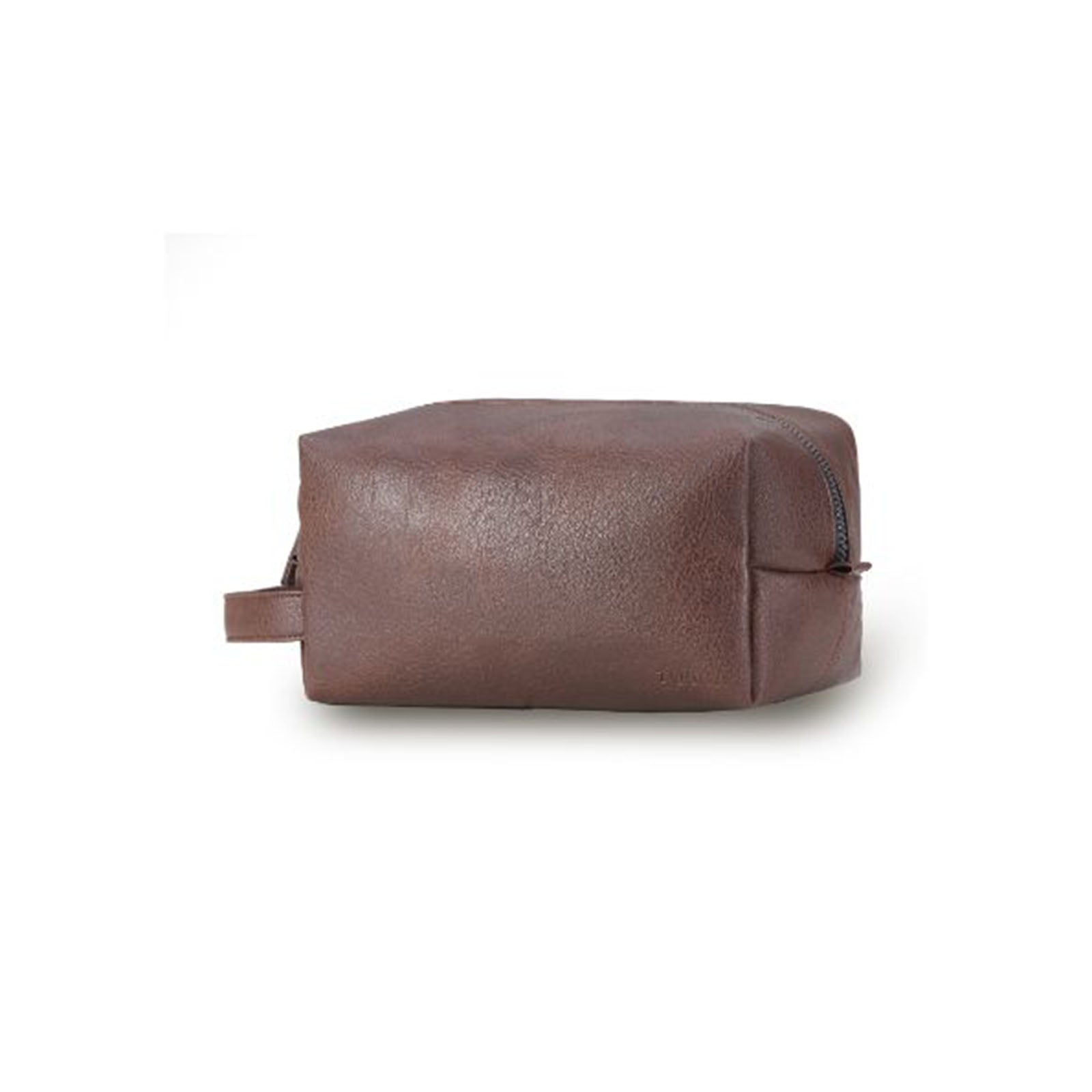 Tosca-Classic-Toiletry-Bag-Chocolate-Angle