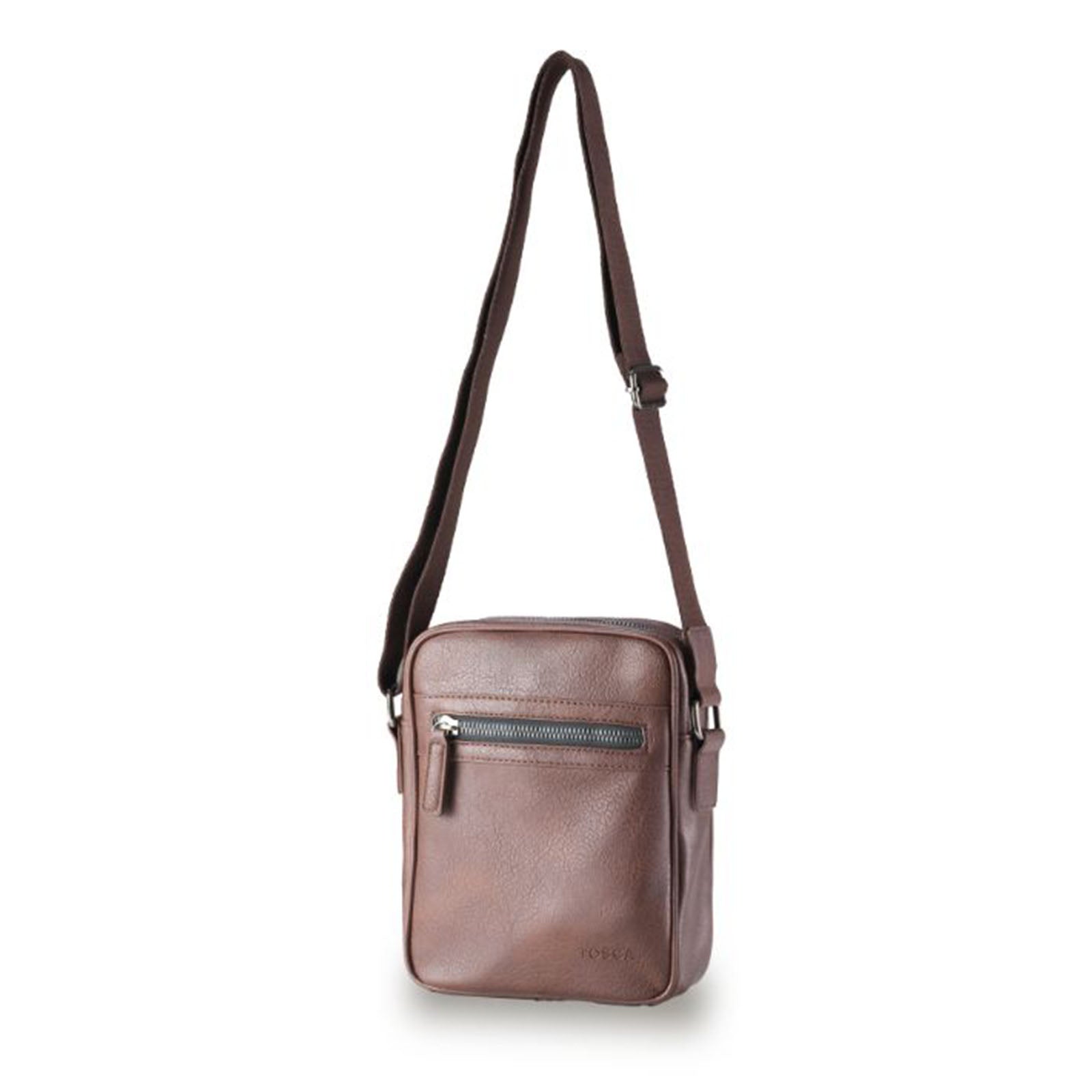 Tosca-Classic-X-Small-Shoulder-Bag-Chocolate-Angle