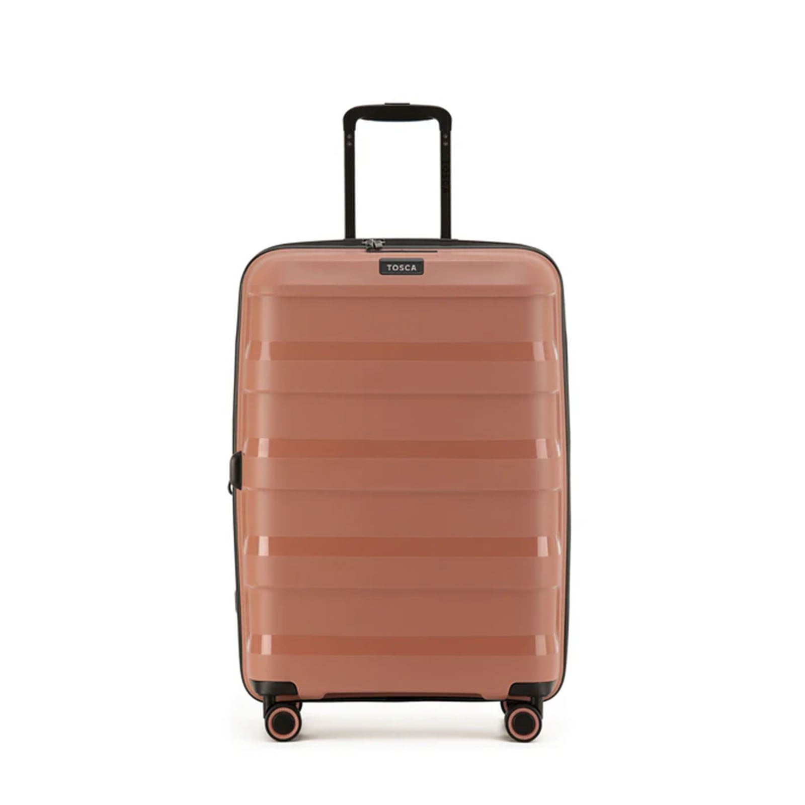 Tosca-Comet-4-Wheel-67cm-Medium-Suitcase-Mocha-Front