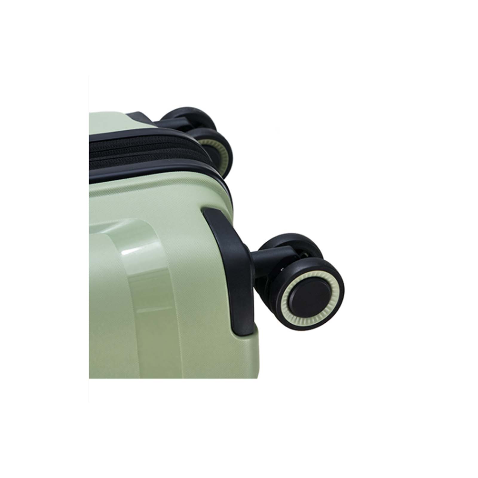 Tosca-Comet-4-Wheel-78cm-Large-Suitcase-Sage-Green-Wheels