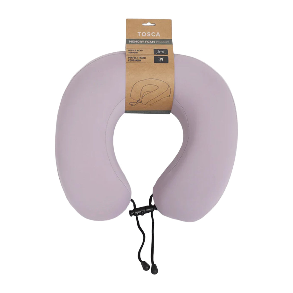Tosca-Deluxe-Memory-Foam-Neck-Cushion-Lavender-Front