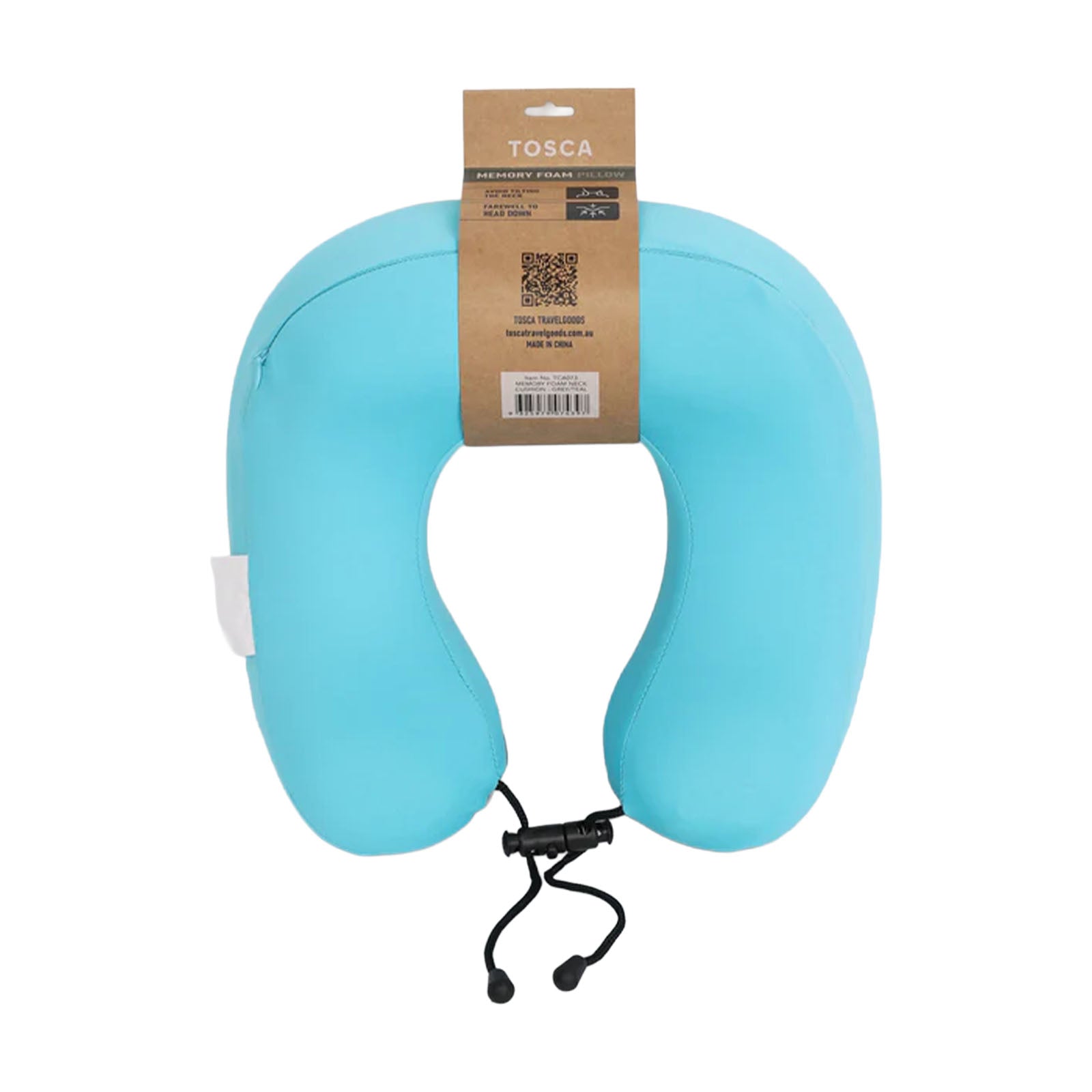 Tosca-Deluxe-Memory-Foam-Neck-Cushion-Teal-Grey-Back