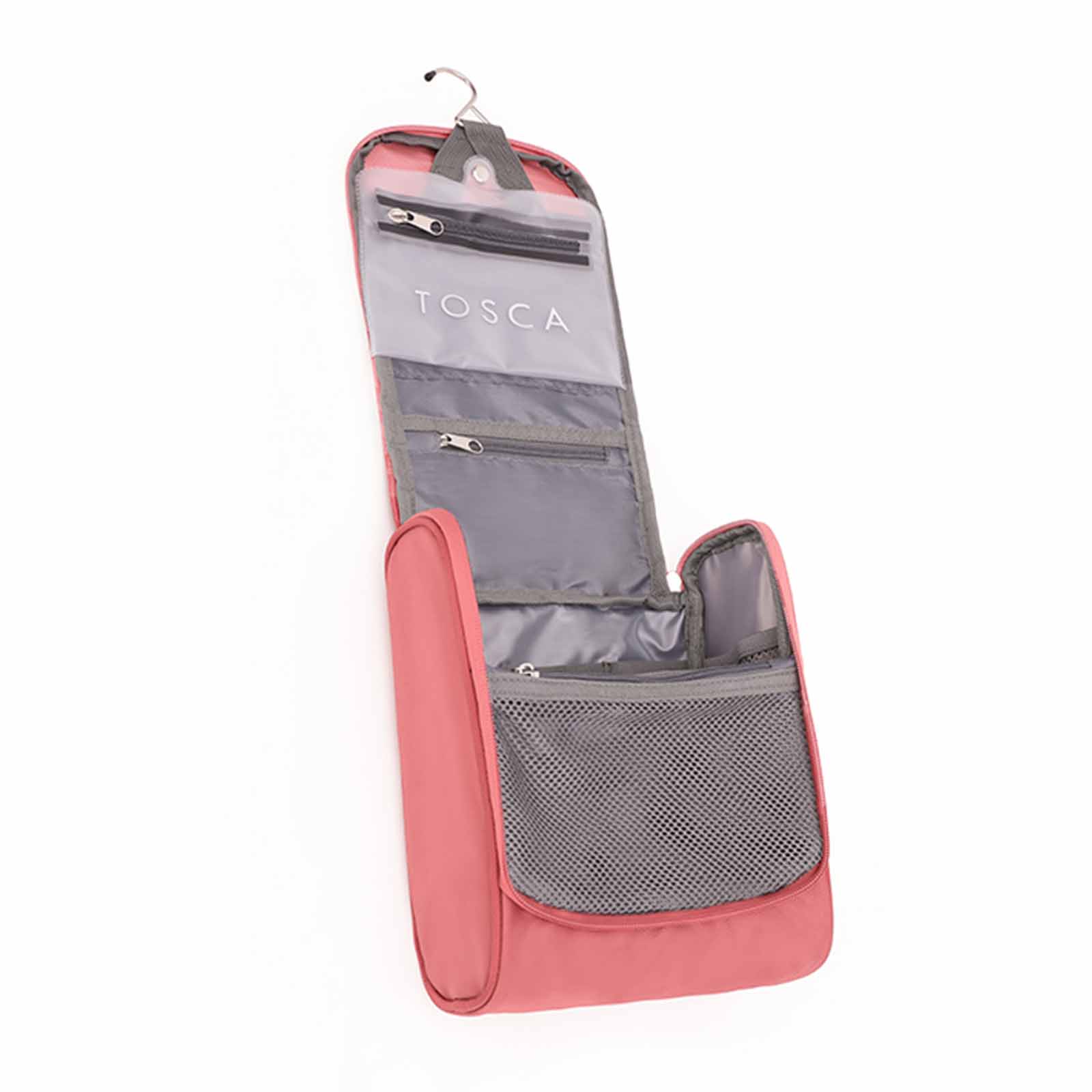 Tosca Essentials 10 Inch Toiletry Bag Organiser Peach Blossom