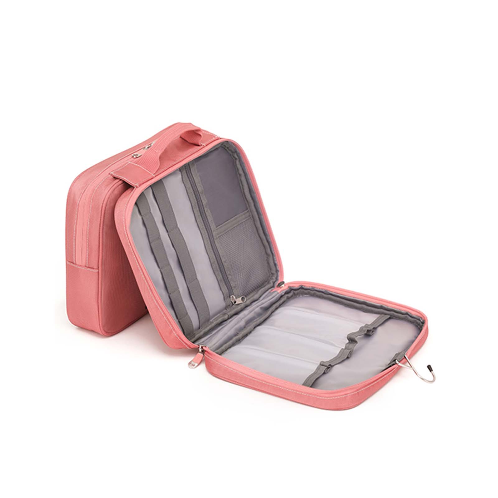 Tosca Essentials 13 Inch Toiletry Bag Deluxe Peach Blossom