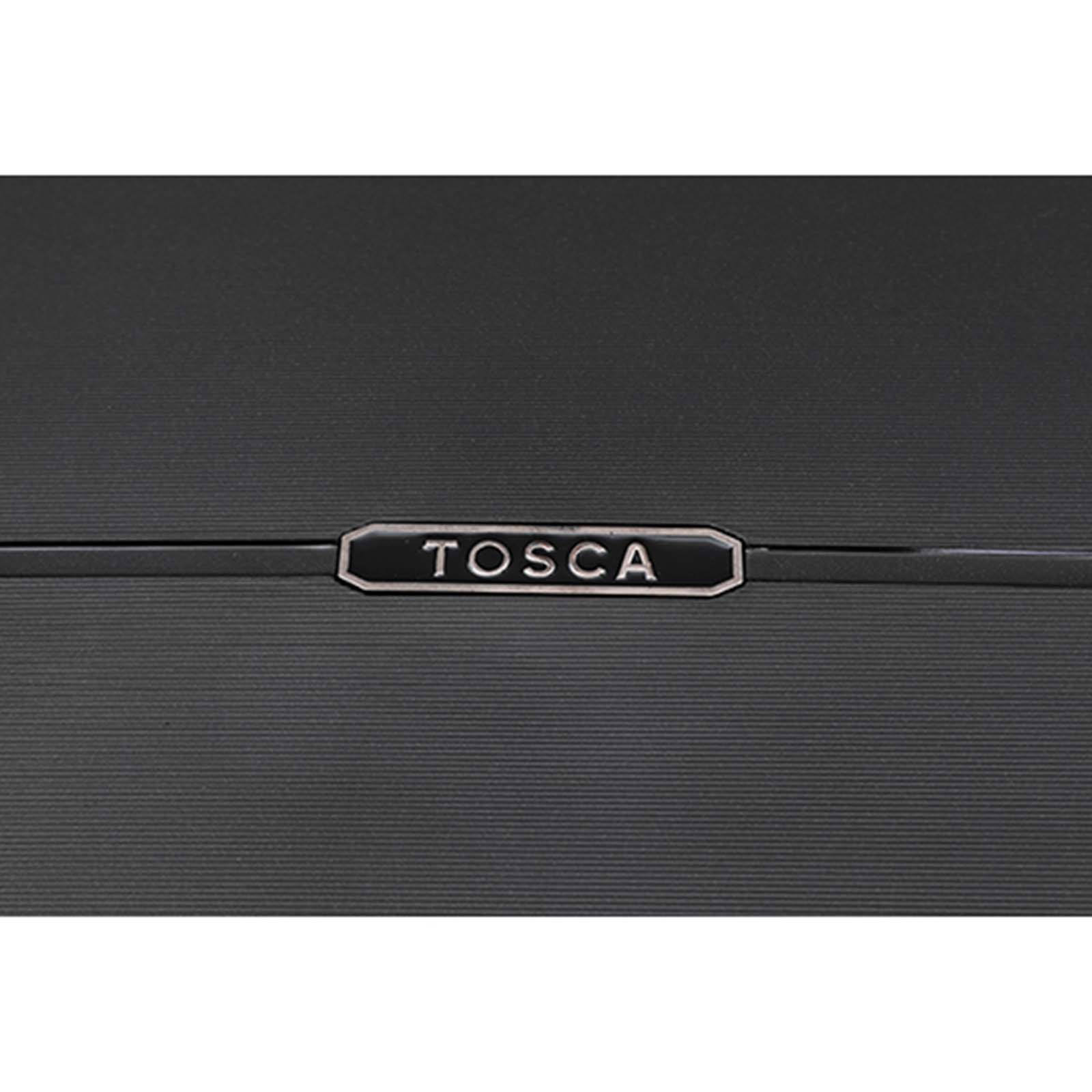 Tosca-Globetrotter-25-Inch-Medium-Suitcase-Black-Logo-Close-Up