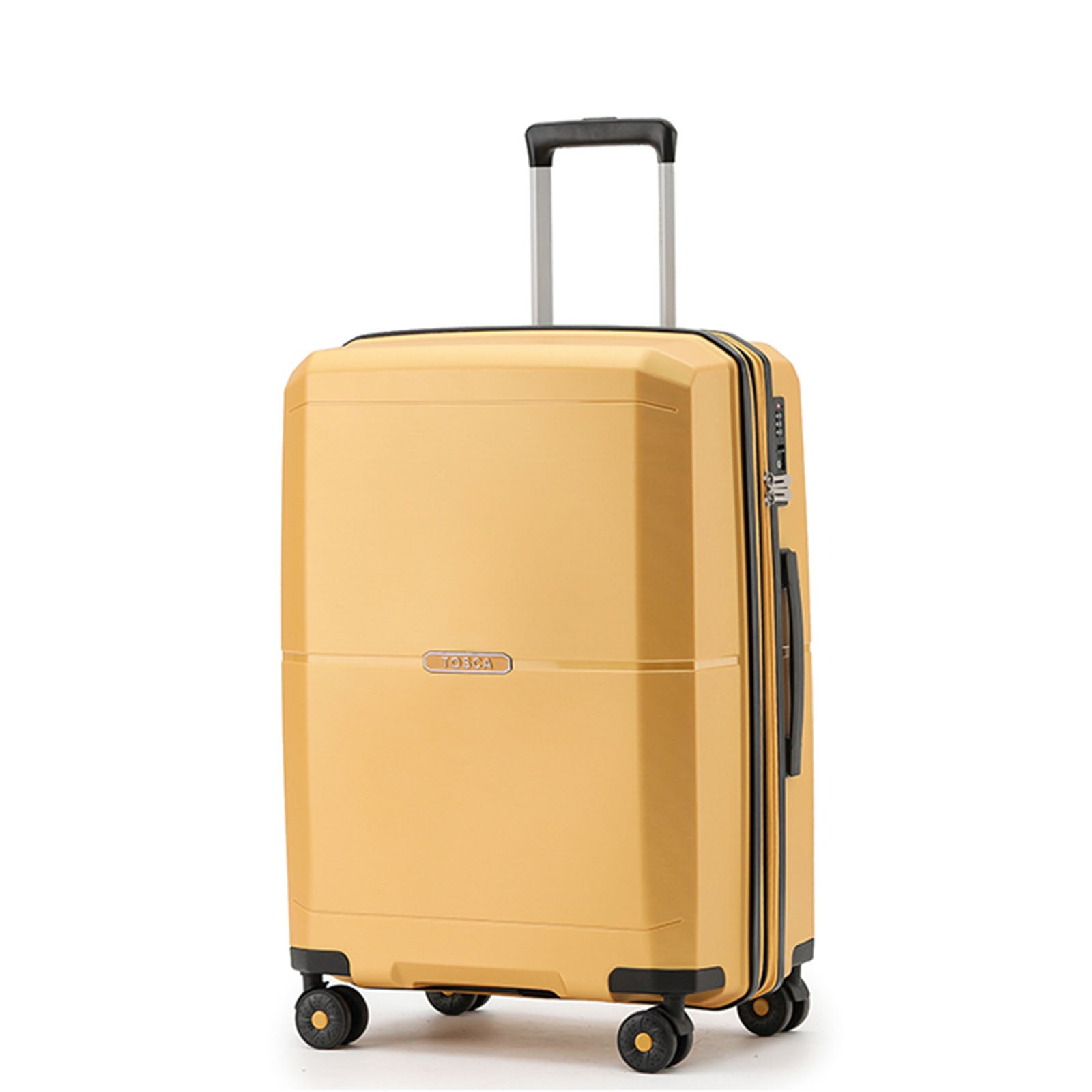Tosca-Globetrotter-25-Inch-Medium-Suitcase-Golden