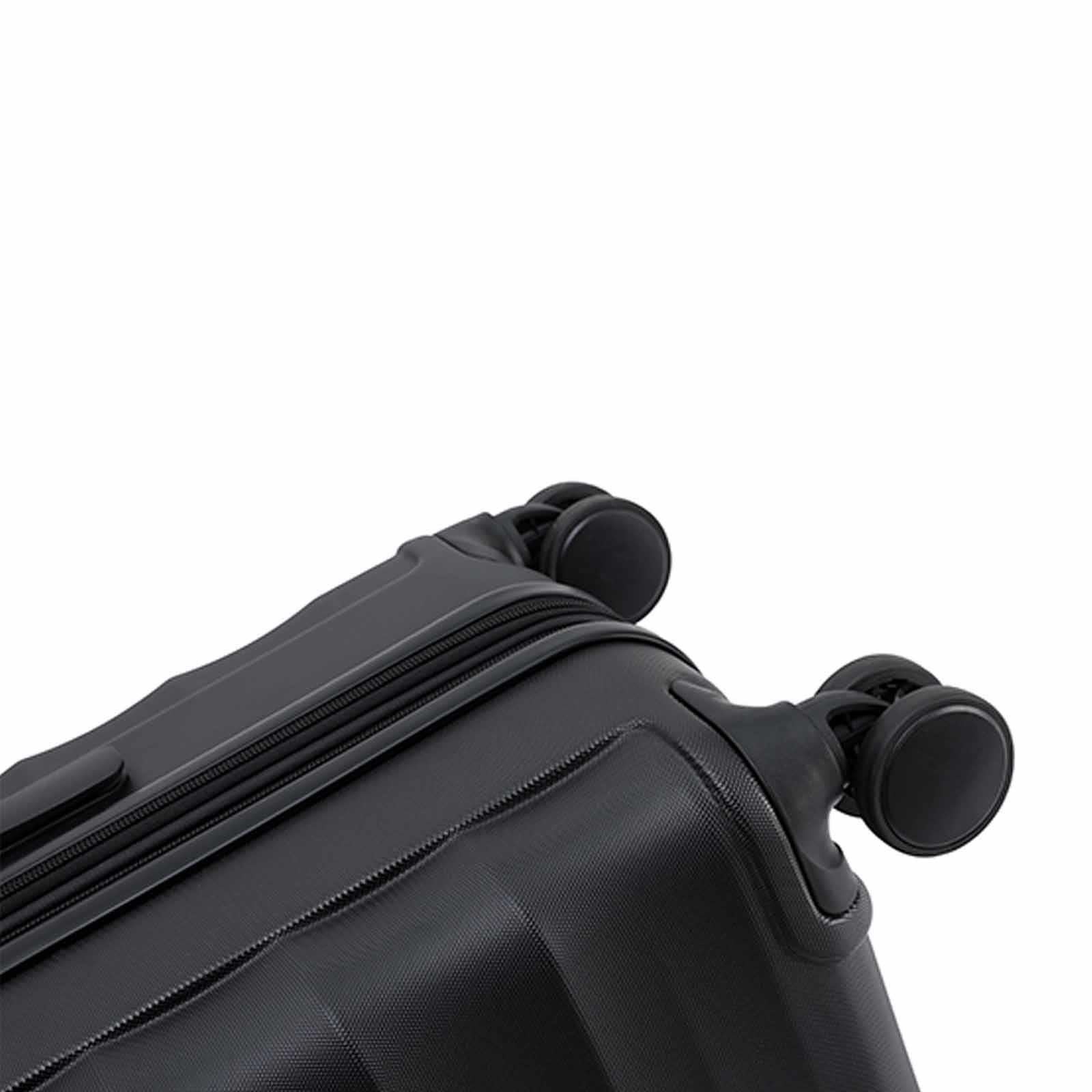 Tosca-Interstellar-4W-79cm-Large-Suitcase-Black-Wheels
