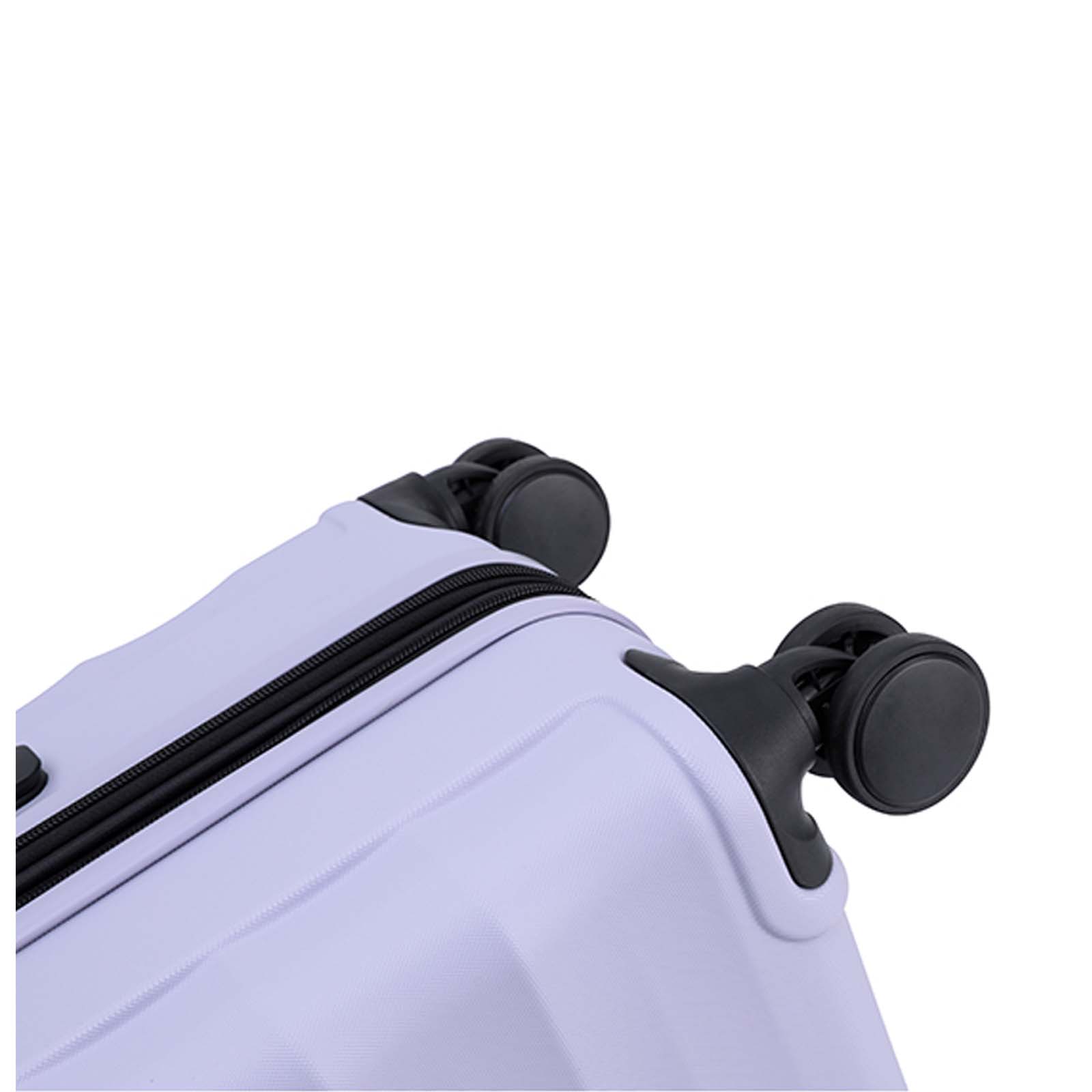 Tosca-Interstellar-4w-53cm-Carry-On-Suitcase-Lavender-Wheels