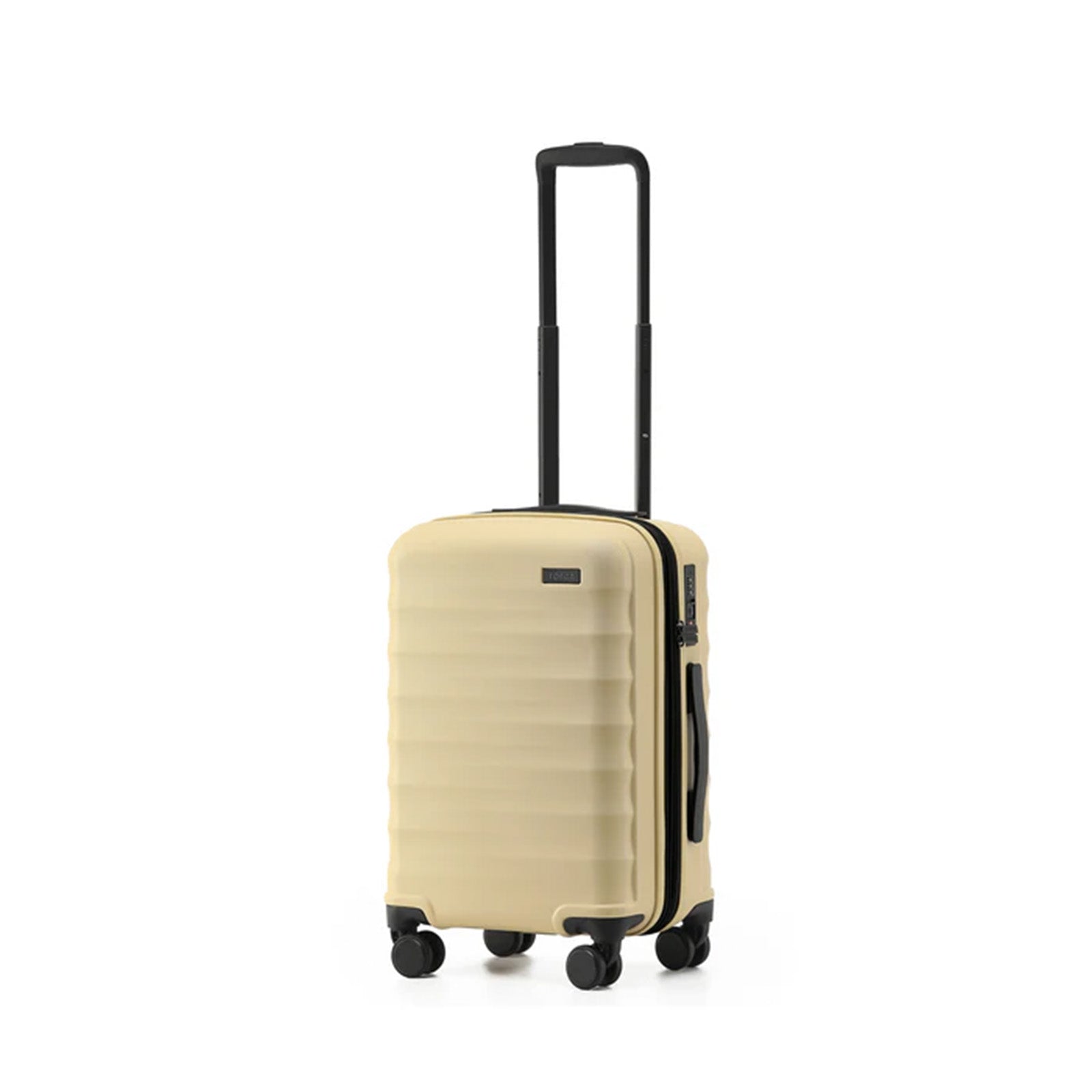Tosca-Interstellar-4w-53cm-Carry-On-Suitcase-Yellow-Angle