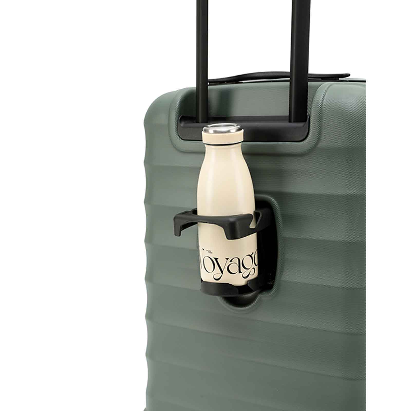 Tosca-Interstellar-4w-67cm-Medium-Suitcase-Moss-Bottle-Holder