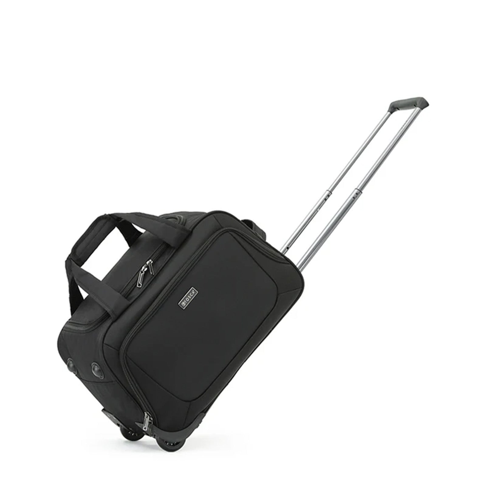 Tosca-Oakmont-Carry-On-Wheeled-Duffle-Black-Angle