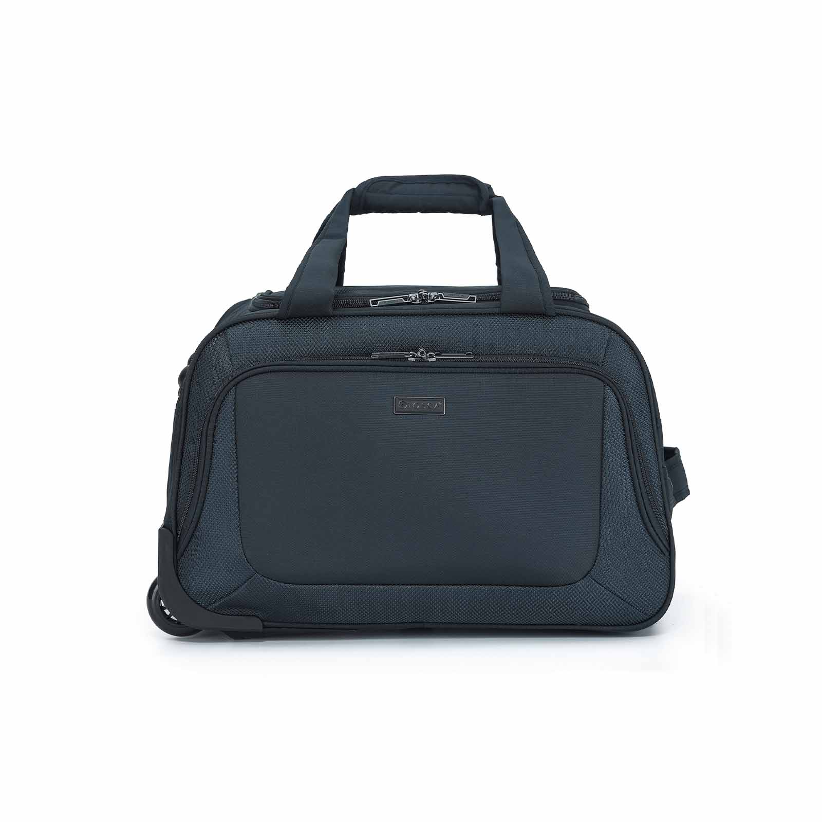 Tosca-Oakmont-Carry-On-Wheeled-Duffle-Navy-Front