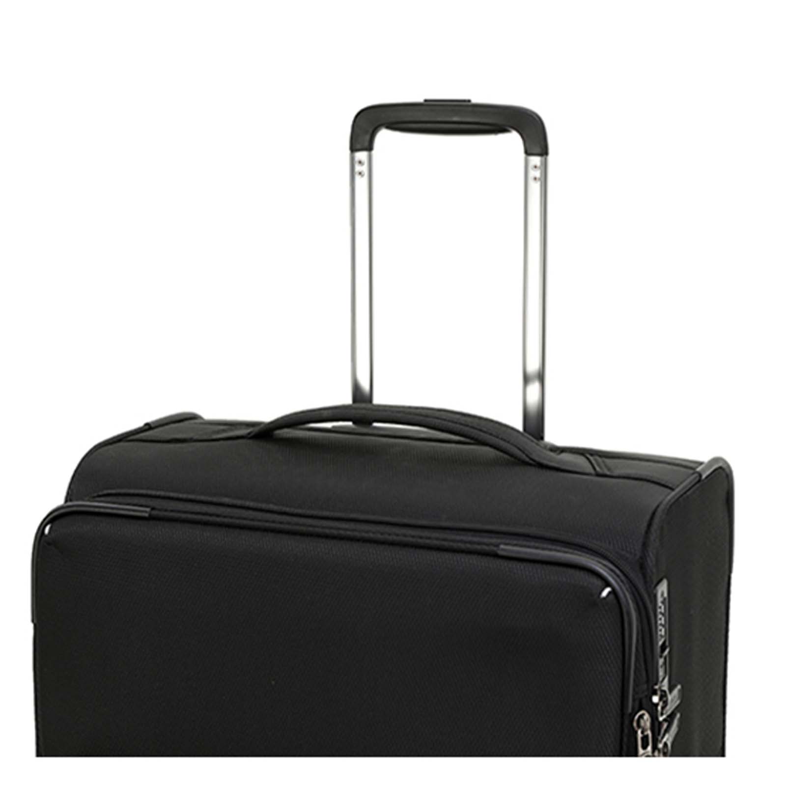 Tosca-So-Lite-2w-54cm-Carry-On-Suitcase-Black-Handle