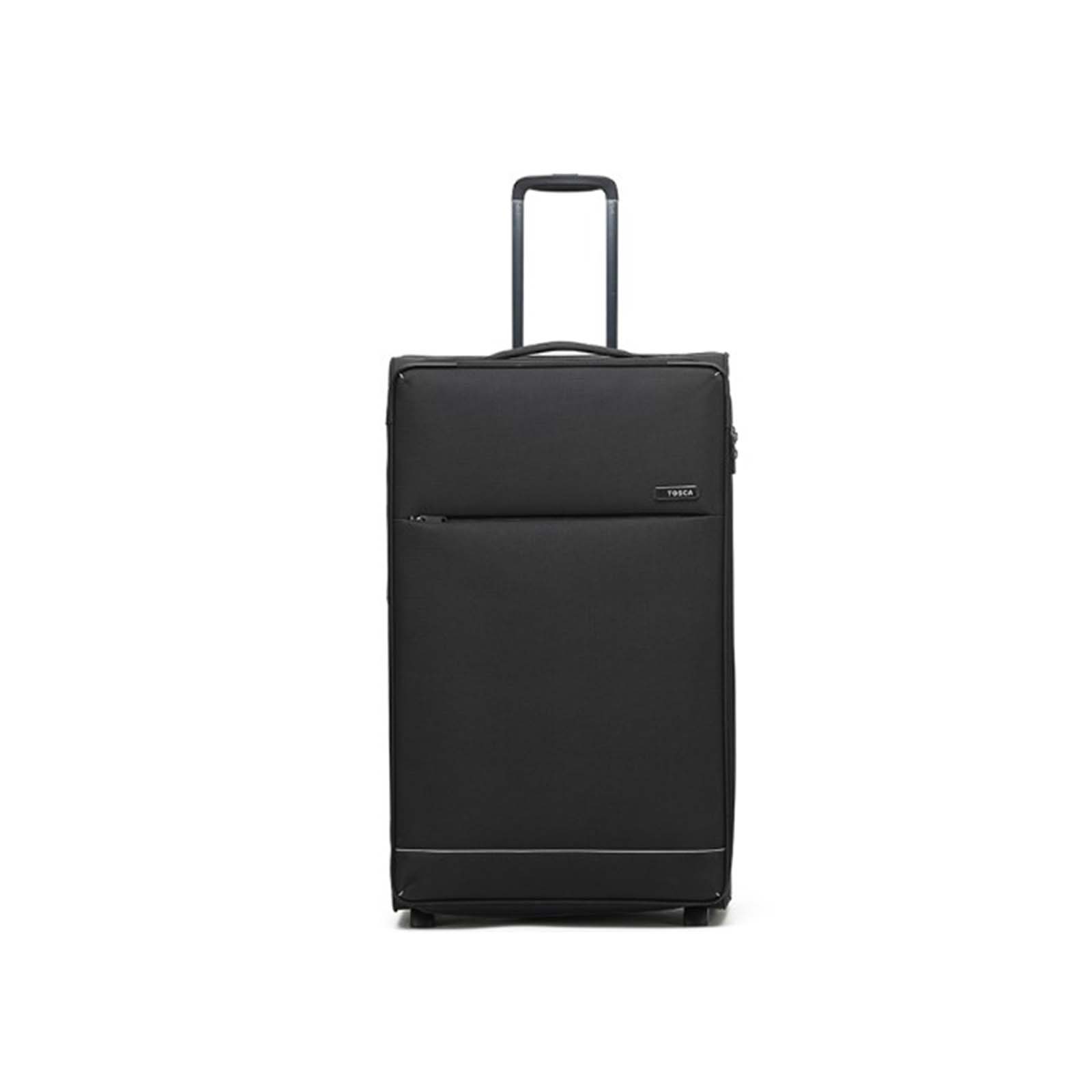 Tosca-So-Lite-2w-79cm-Large-Suitcase-Black-Front