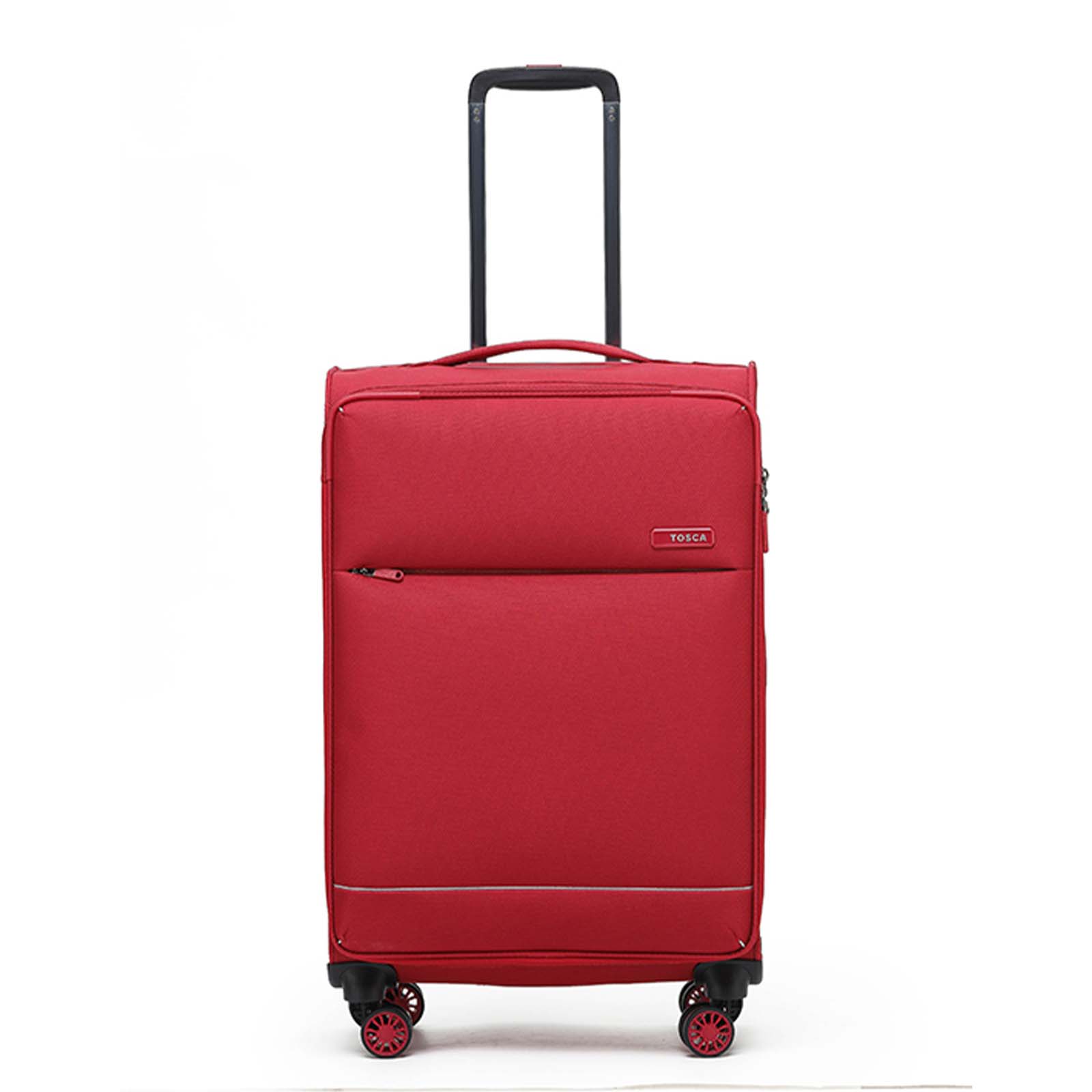 Tosca-So-Lite-4w-67cm-Medium-Suitcase-Red-Front