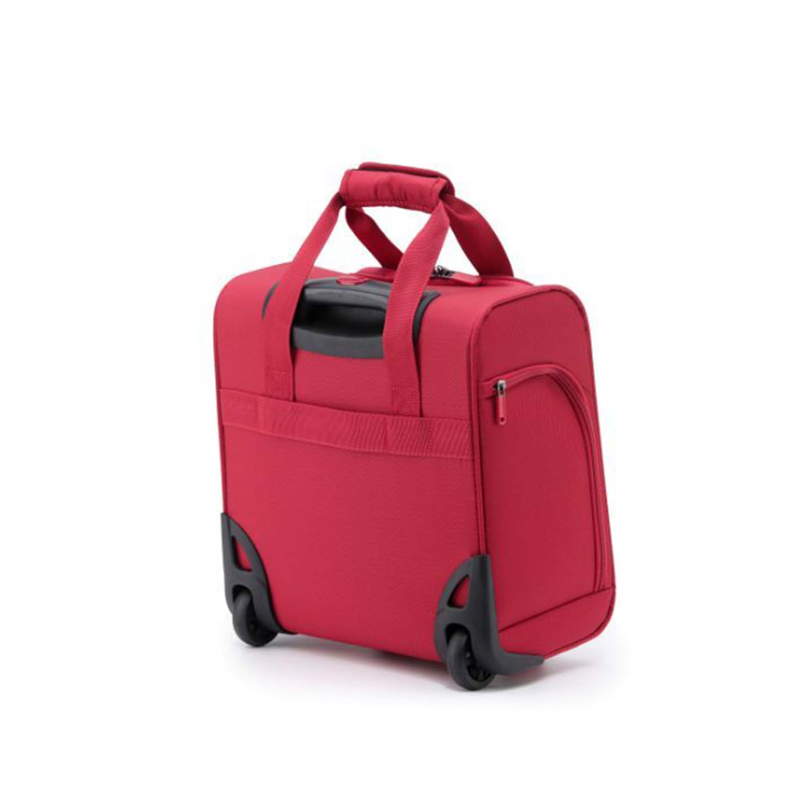 Tosca-So-Lite-Carry-On-Under-Seat-Suitcase-Red-Back-Angle