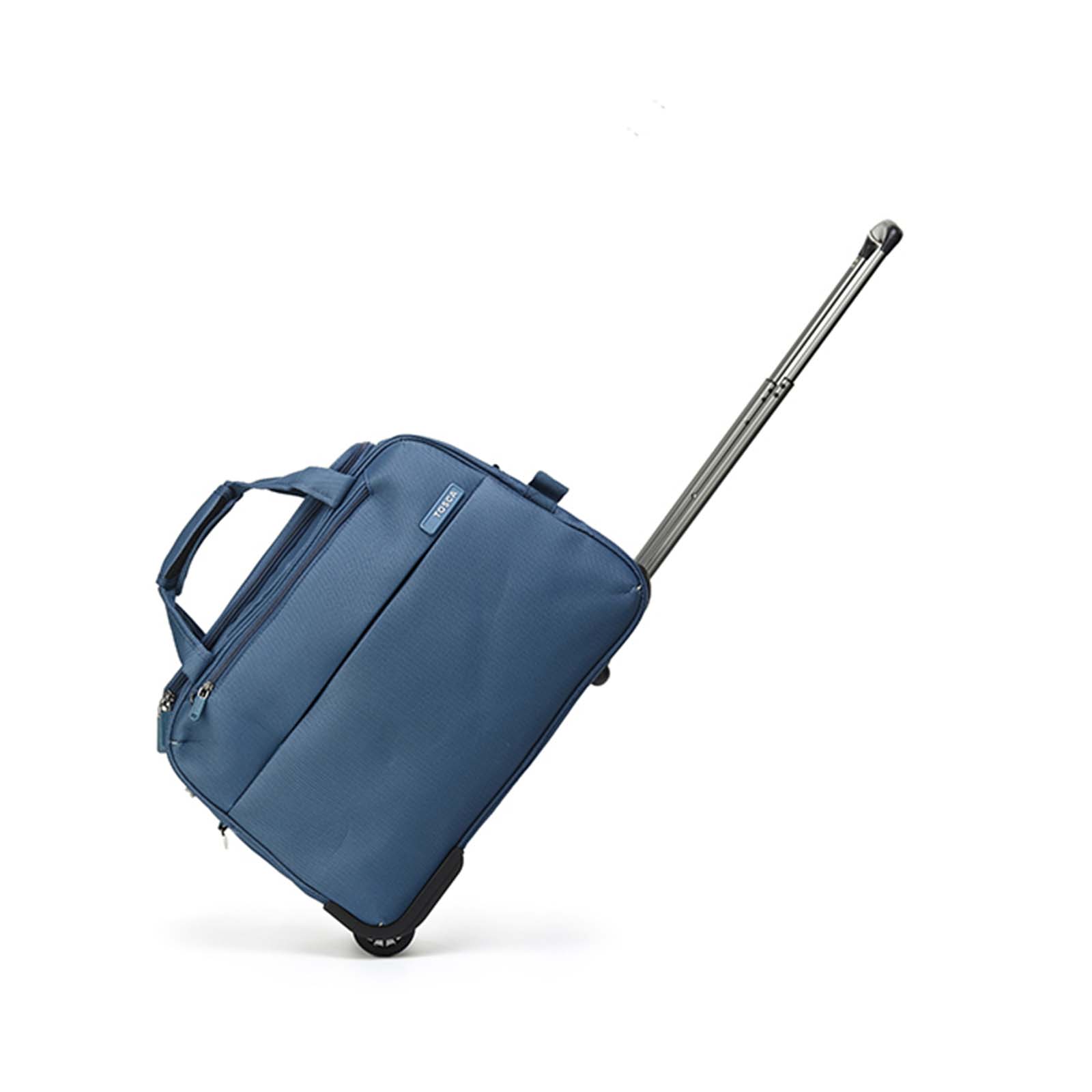 Tosca-So-Lite-Carry-On-Wheel-Bag-Blue-Trolley