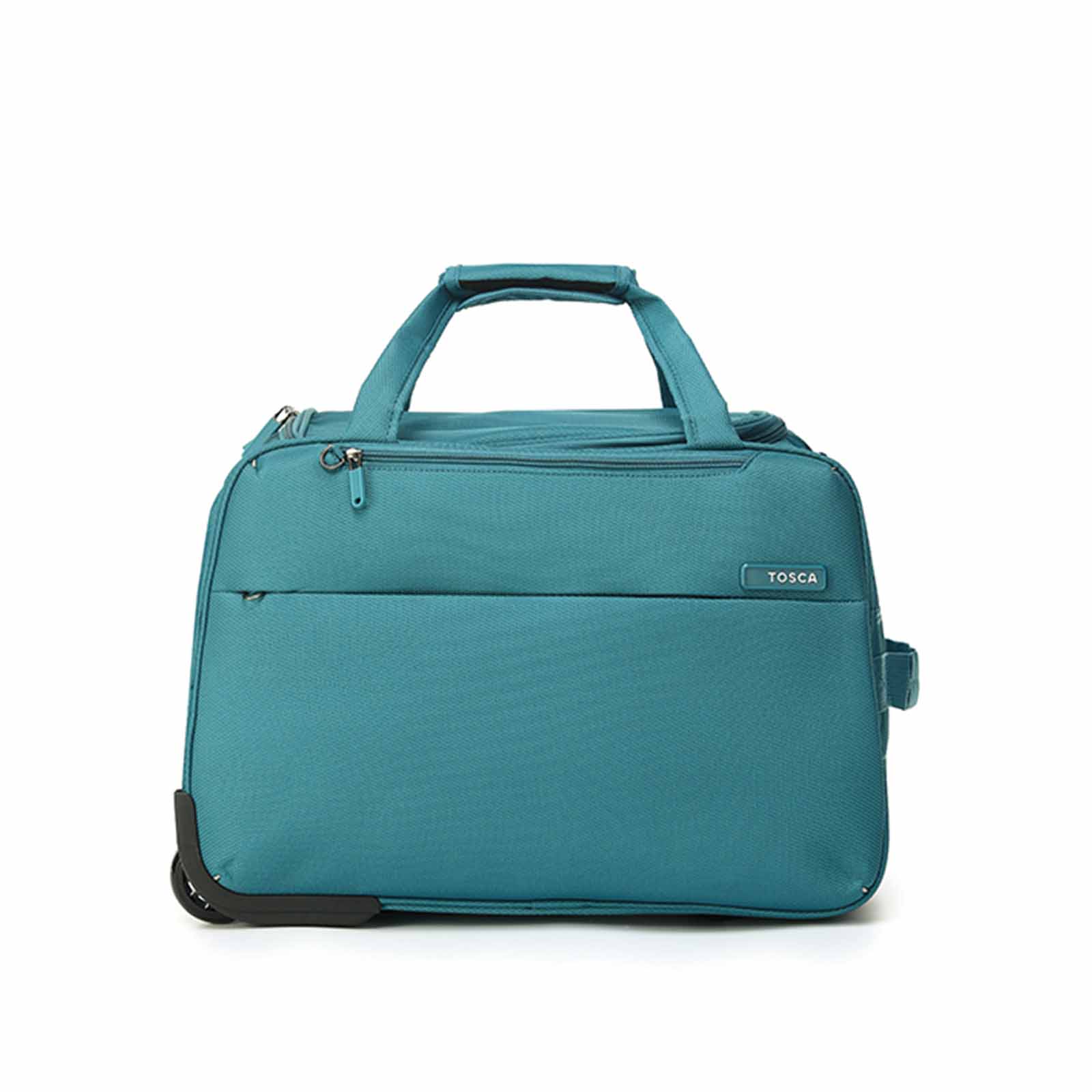 Tosca-So-Lite-Carry-On-Wheel-Bag-Teal-Front