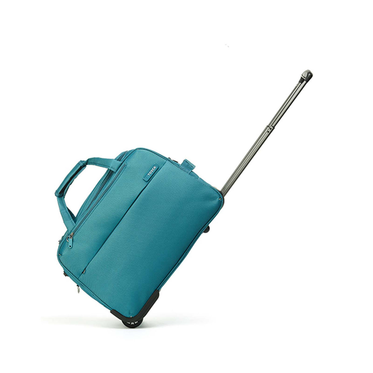 Tosca-So-Lite-Carry-On-Wheel-Bag-Teal-Trolley