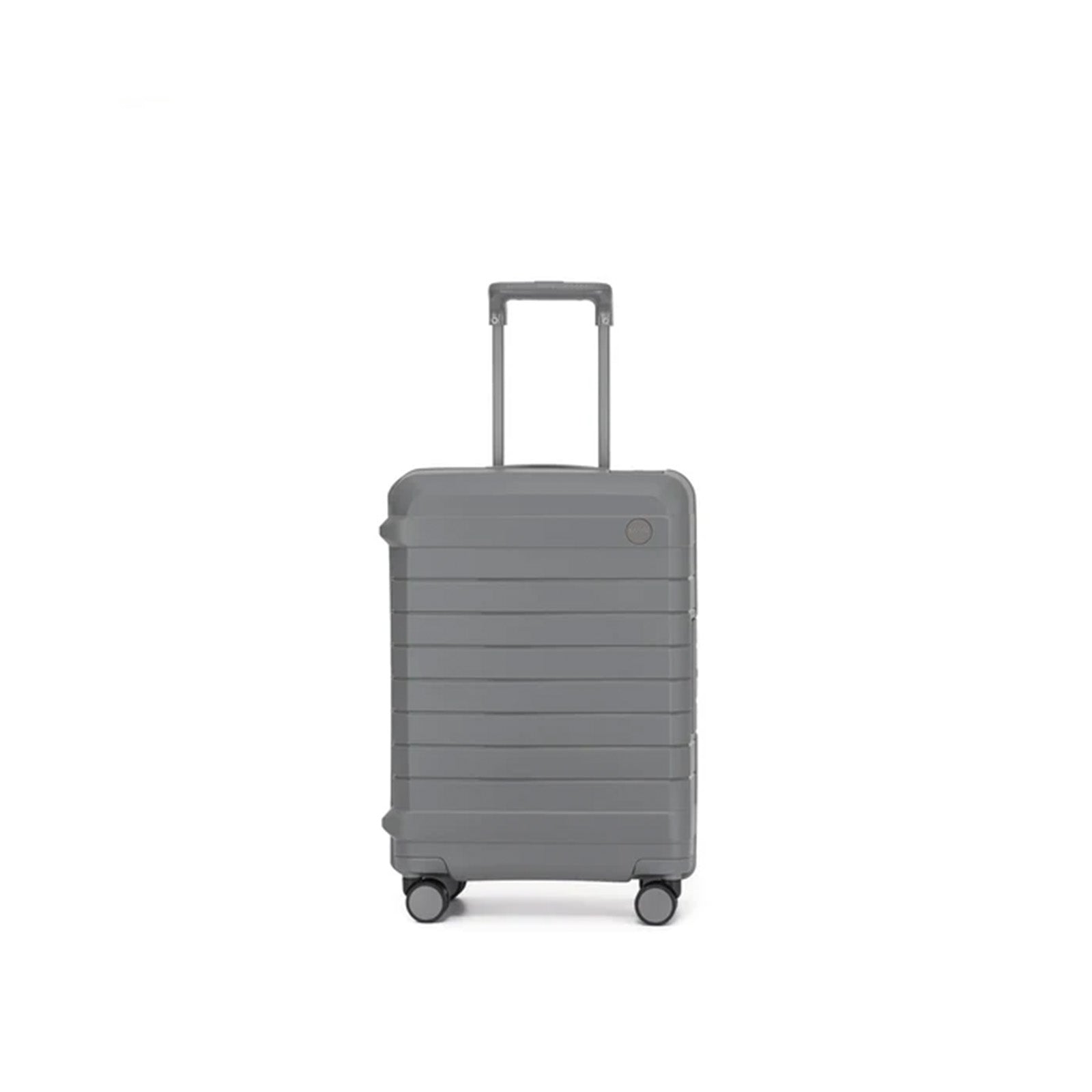 Tosca-Vault-4-Wheel-54cm-Carry-On-Suitcase-Grey-Front