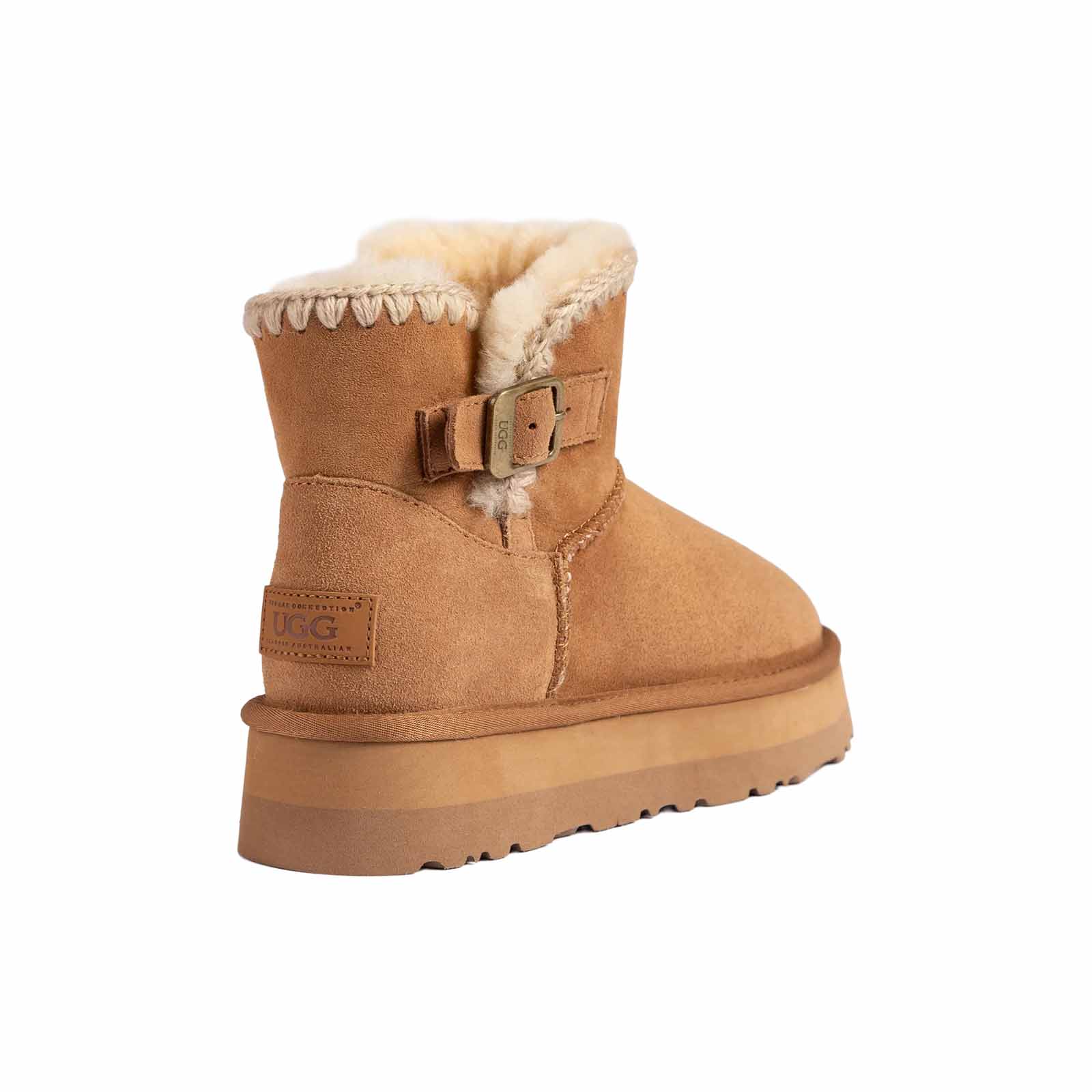 Ugg-Eskimo-Buckled-Platform-Mini-Chestnut-Back