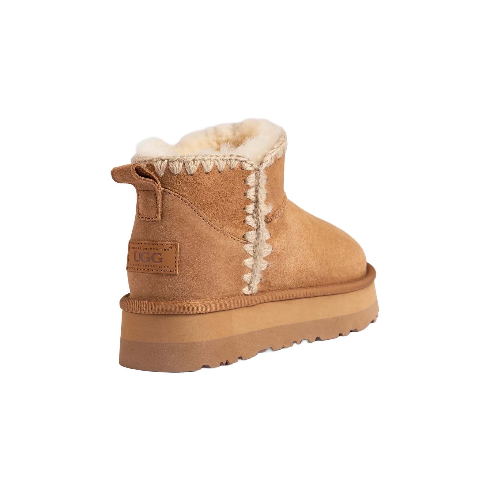Ugg-Eskimo-Mini-Platform-Chestnut-Back