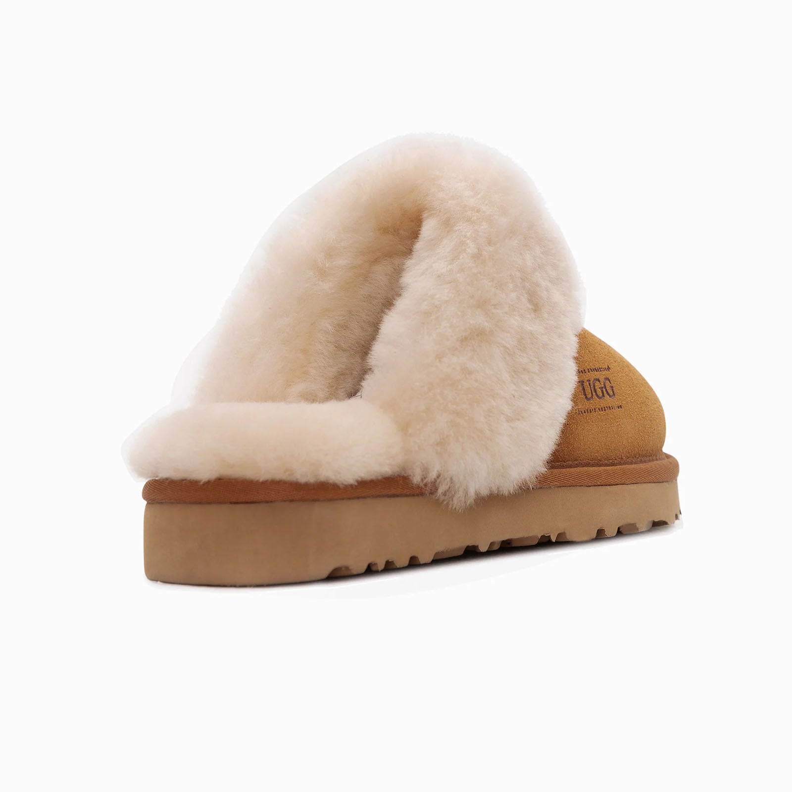 Ugg-Slipper-Unisex-Scuffette-Chestnut-Back