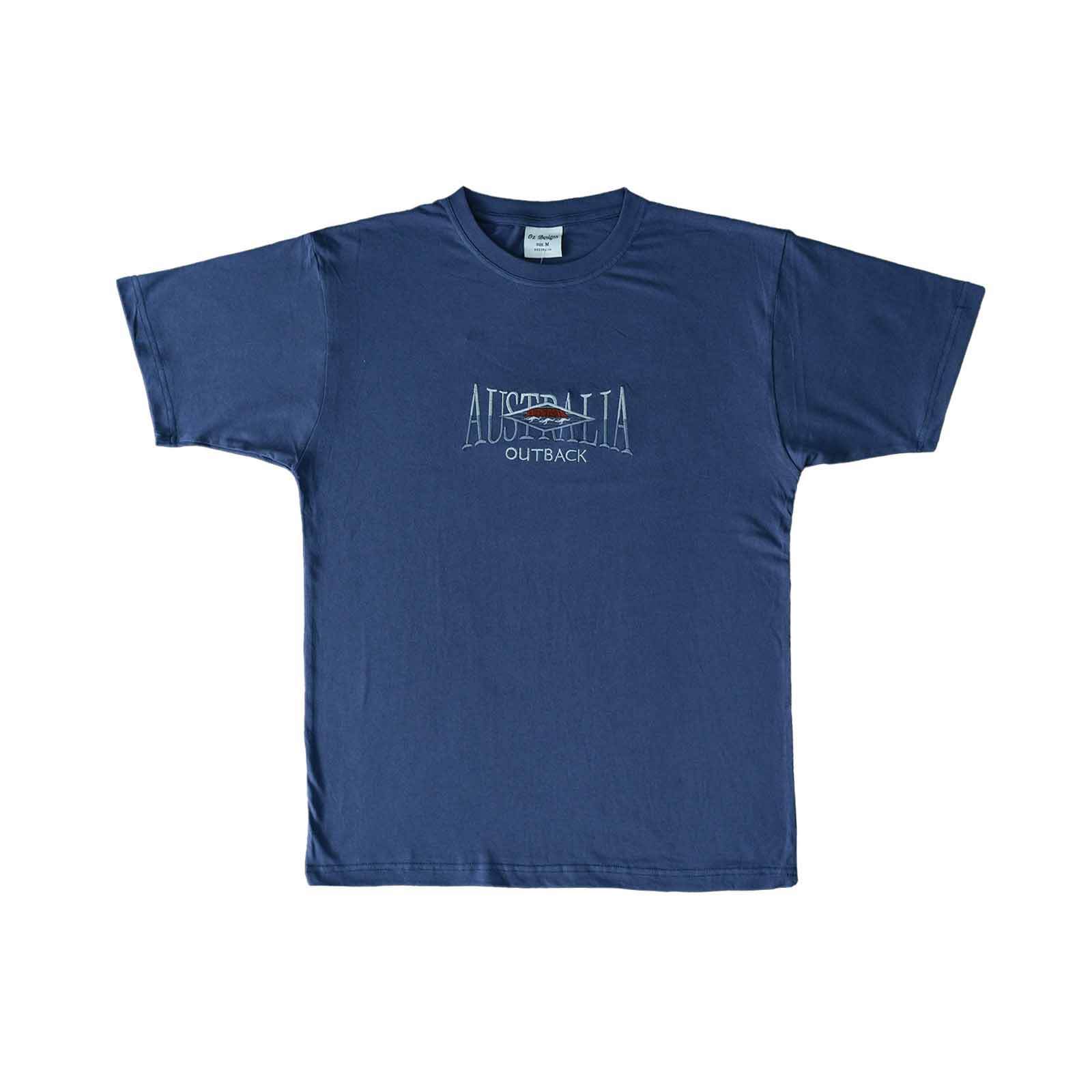 Unisex T-Shirt Australia Outback Blue XS