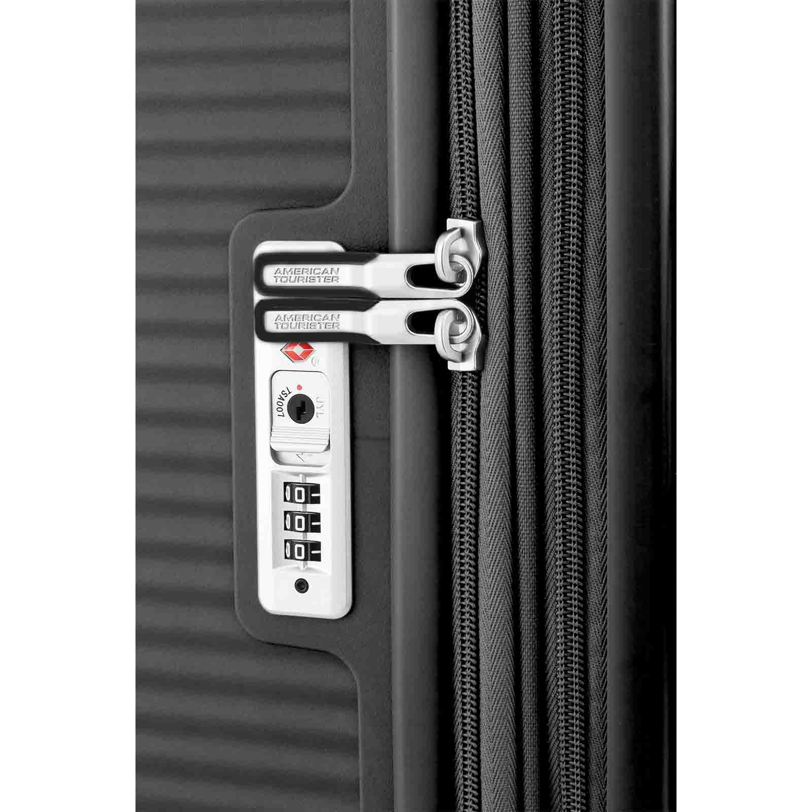American Tourister Curio 2 55cm Carry-On Suitcase Black