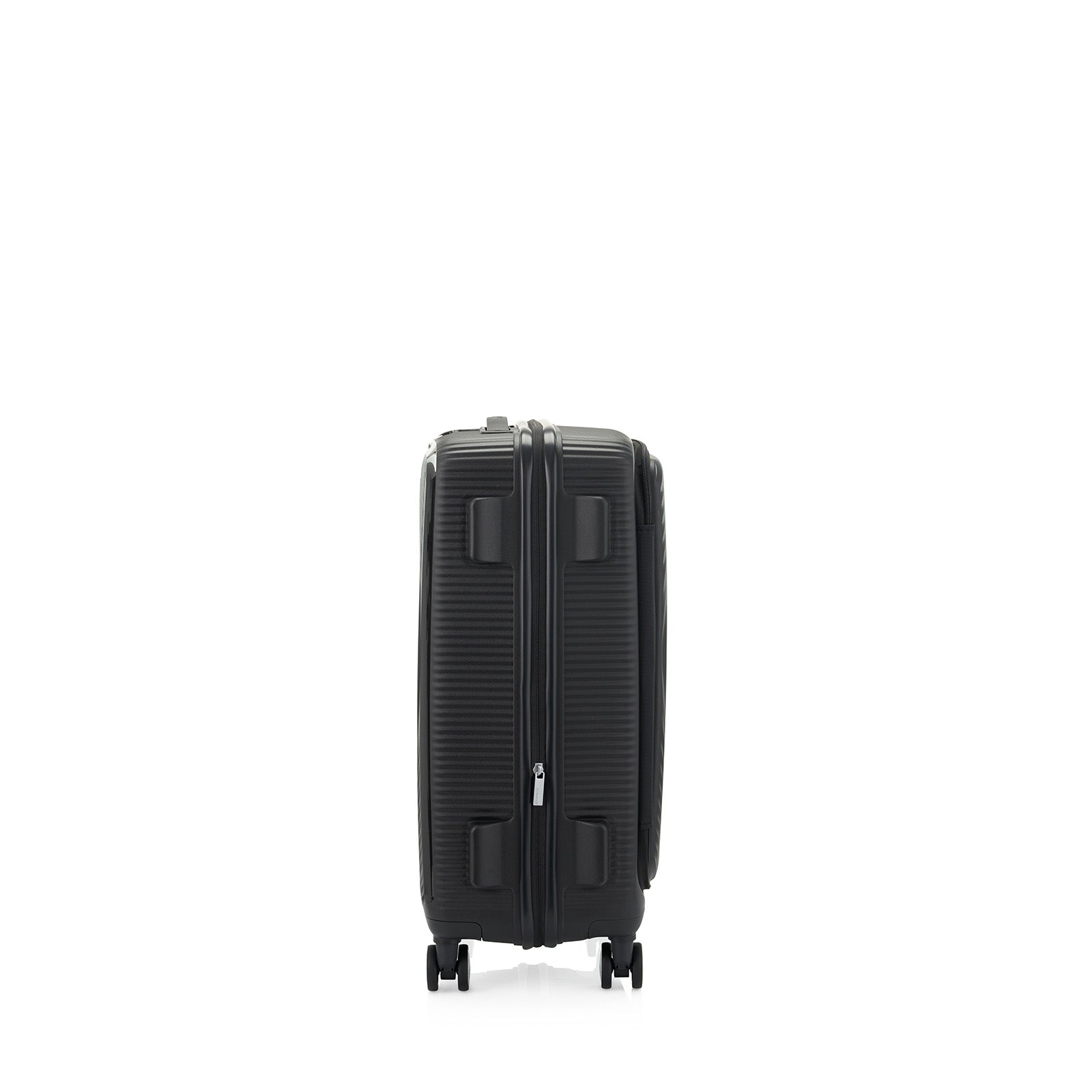 American-Tourister-Curio-Book-Opening-68cm-Suitcase-Black-Side