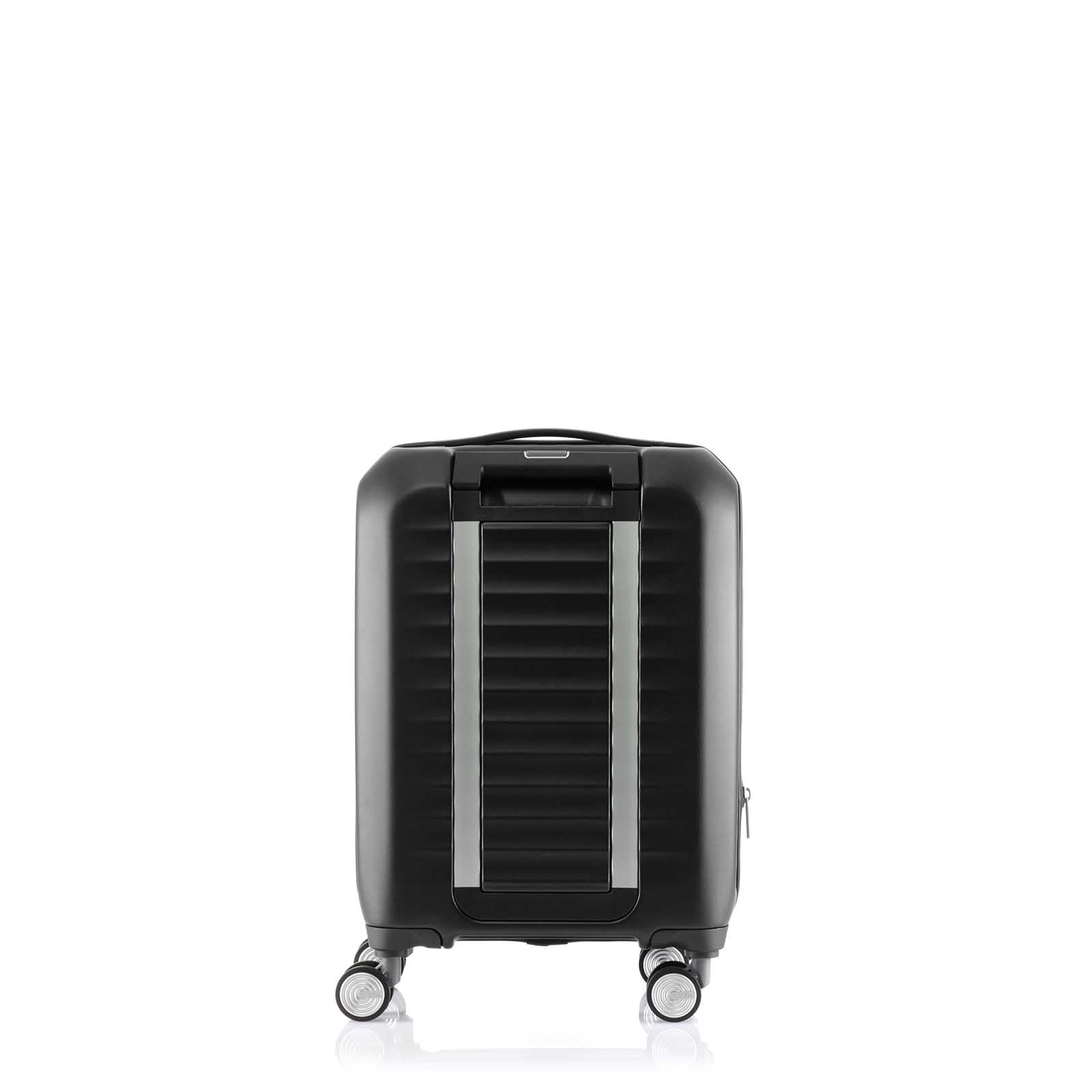 American-Tourister-Frontec-54cm-Suitcase-Jet-Black-Back