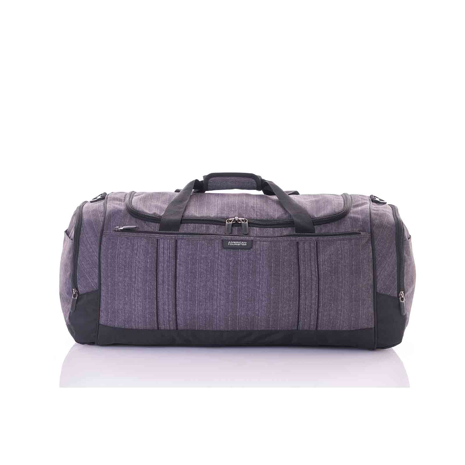 American_Tourister_X-Bags_67cm_Duffel_Bag_Gun_Metal_Face