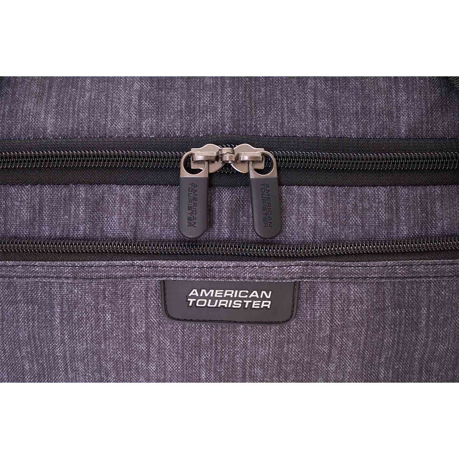 American_Tourister_X-Bags_67cm_Duffel_Bag_Gun_Metal_Logo