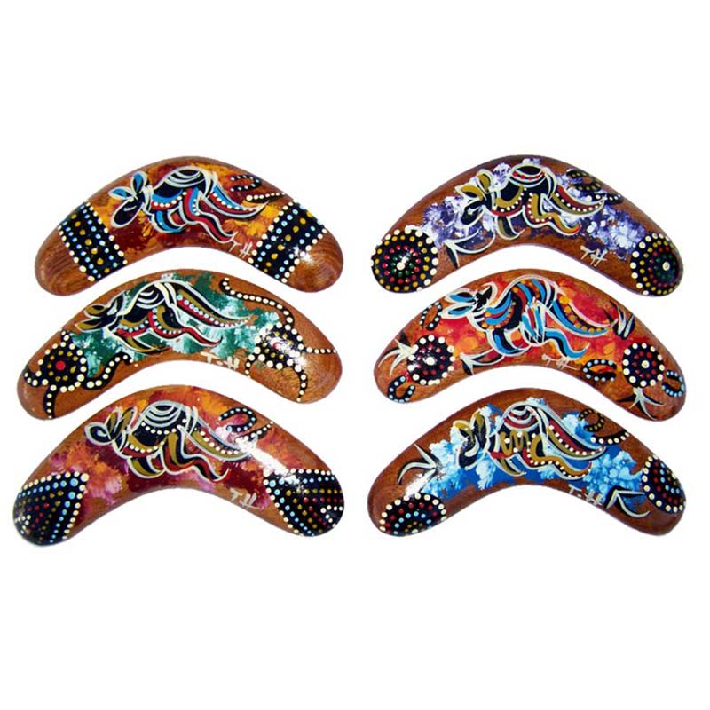 Boomerang Mini Gloss Hand Painted