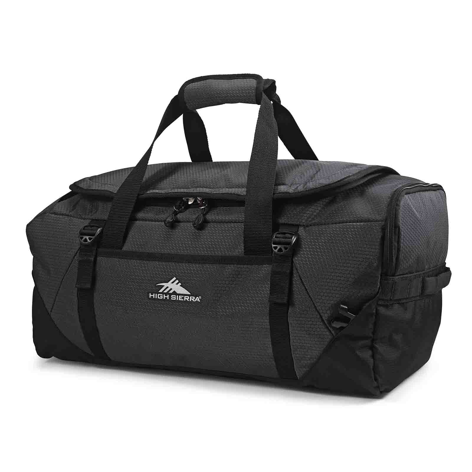 High-Sierra-Fairlead-56cm-Convertible-Duffel-Mercury-Front-Angle