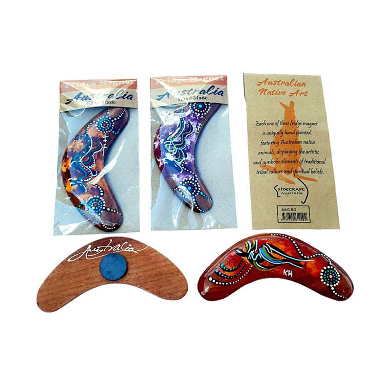 Boomerang Magnet Painted