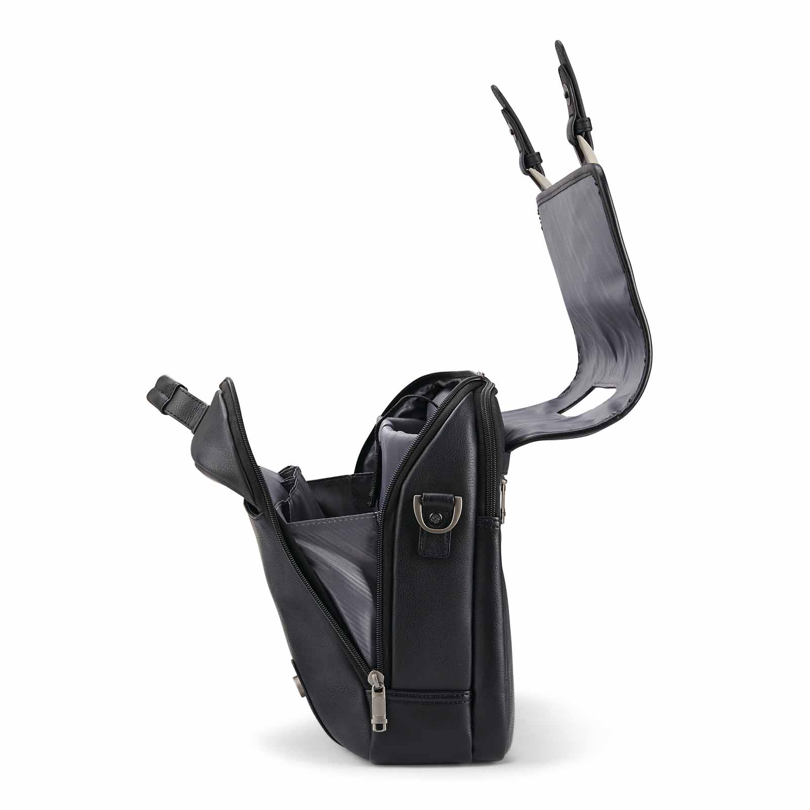 Samsonite-Classic-Leather-15-Inch-Flapover-Black-Open-Side