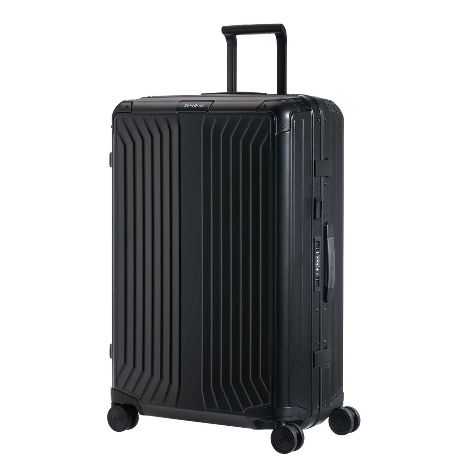 Samsonite-Lite-Box-Alu-75cm-Suitcase-Black-Front-Angle