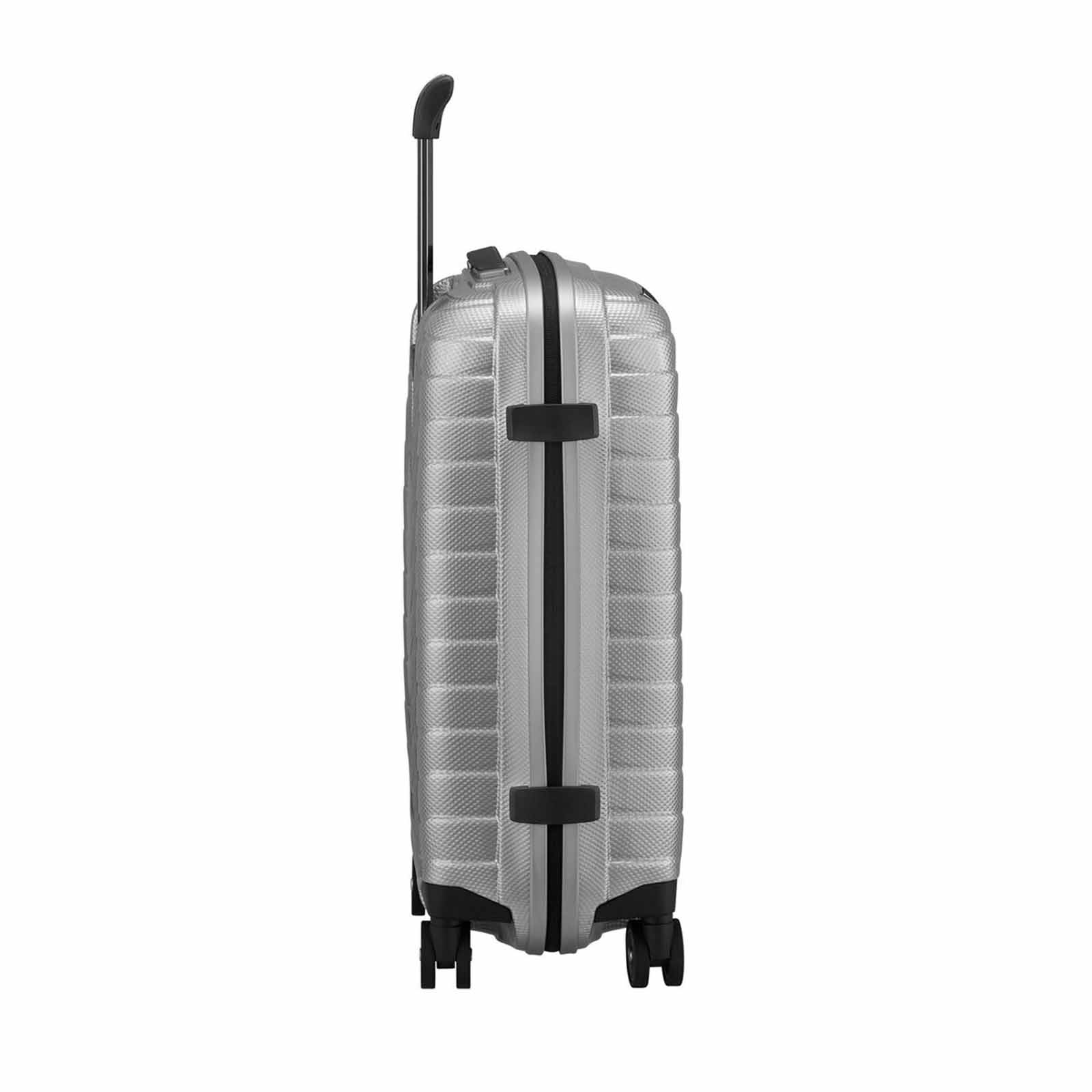 Samsonite-Proxis-55cm-Suitcase-Silver-Side