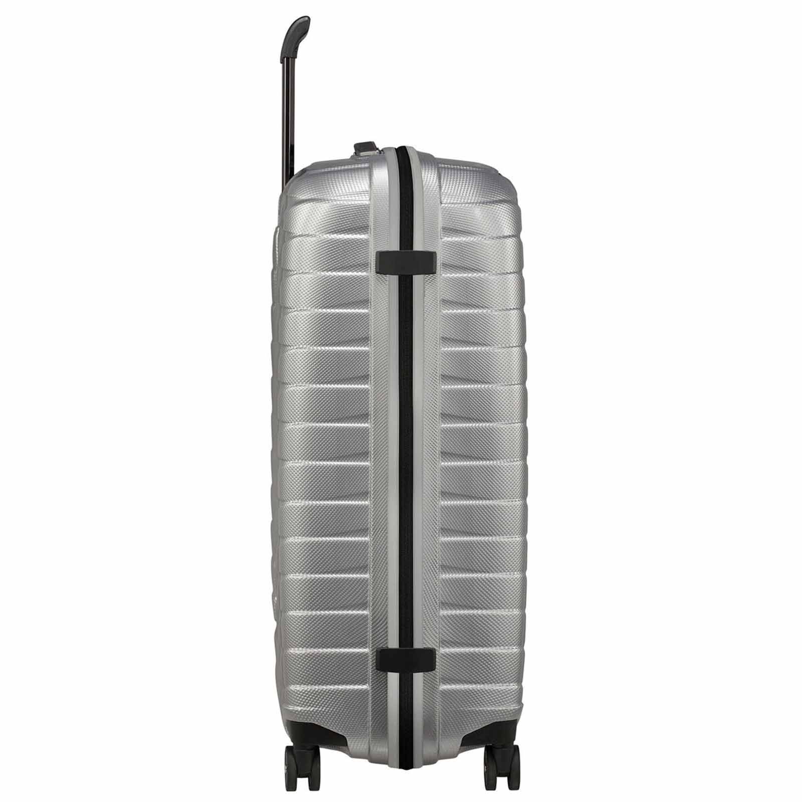 Samsonite-Proxis-75cm-Suitcase-Silver-Side