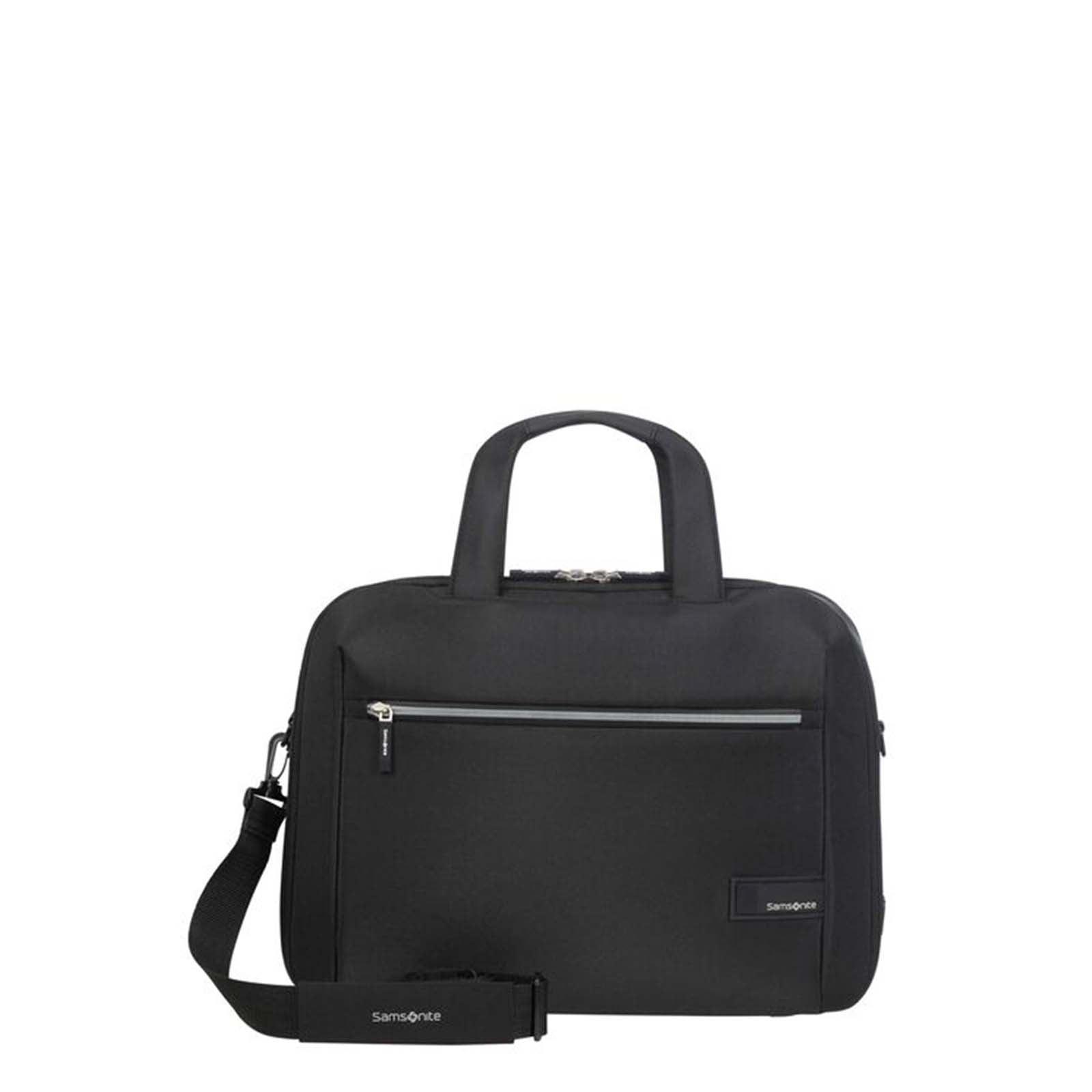 Samsonite Litepoint 15.6 Inch Laptop Bailhandle Briefcase Black