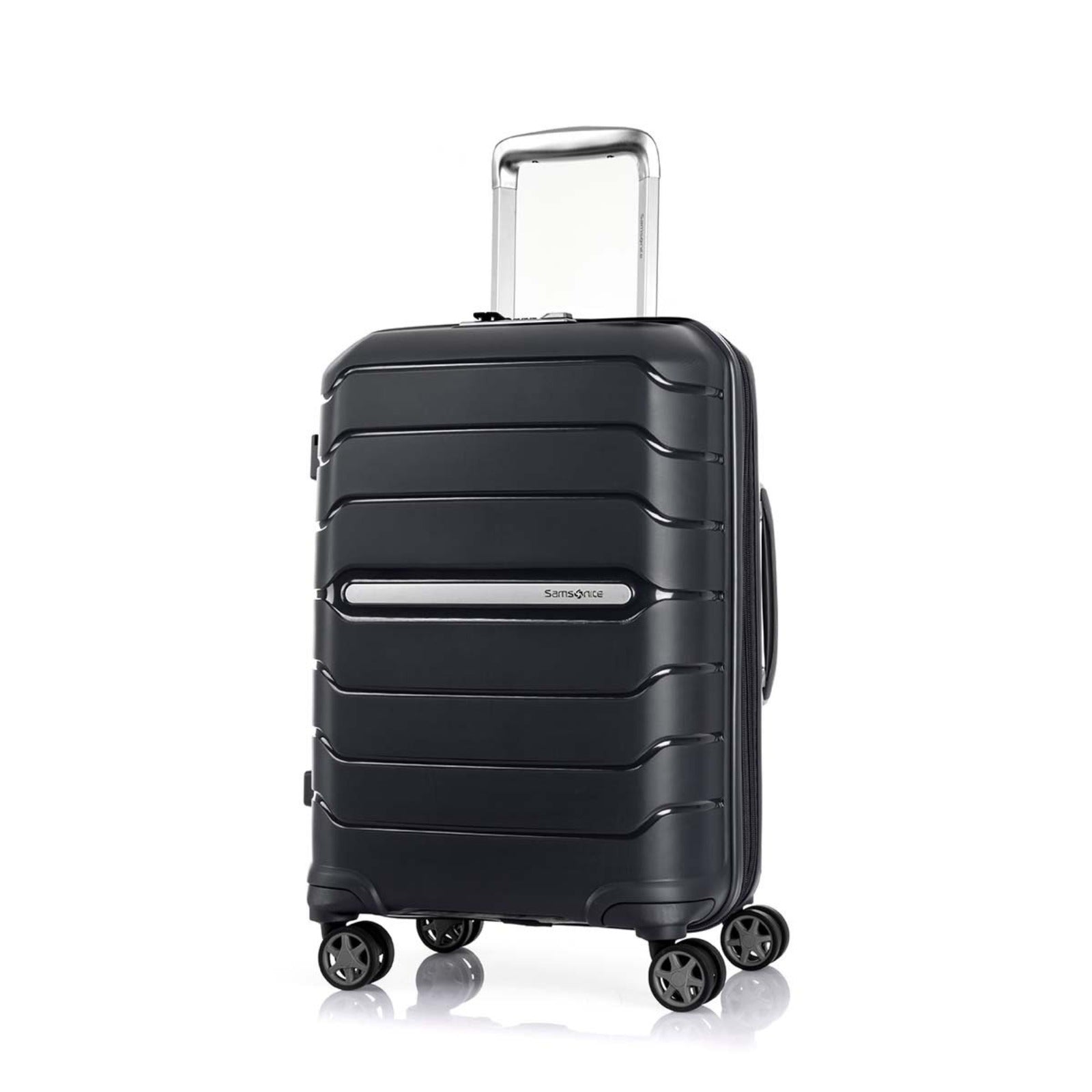 Samsonite_Oc2lite_55cm_Carry-On_Suitcase_Black_Front